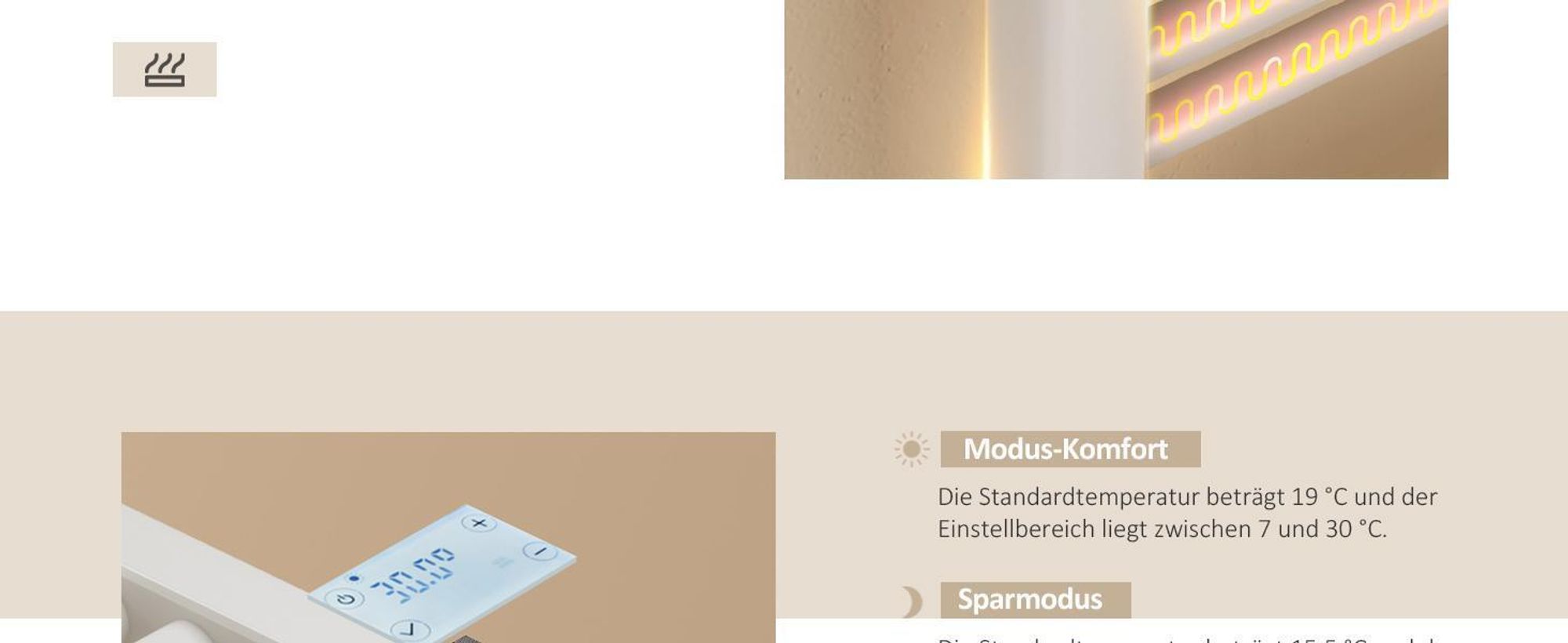 EMKE Elektrischer Handtuchheizkörper 1200×400 mm, 450W Badheizkörper mit Touch-Timer, Wochenprogramm Handtuchtrockner & Handtuchwärmer, Weiß