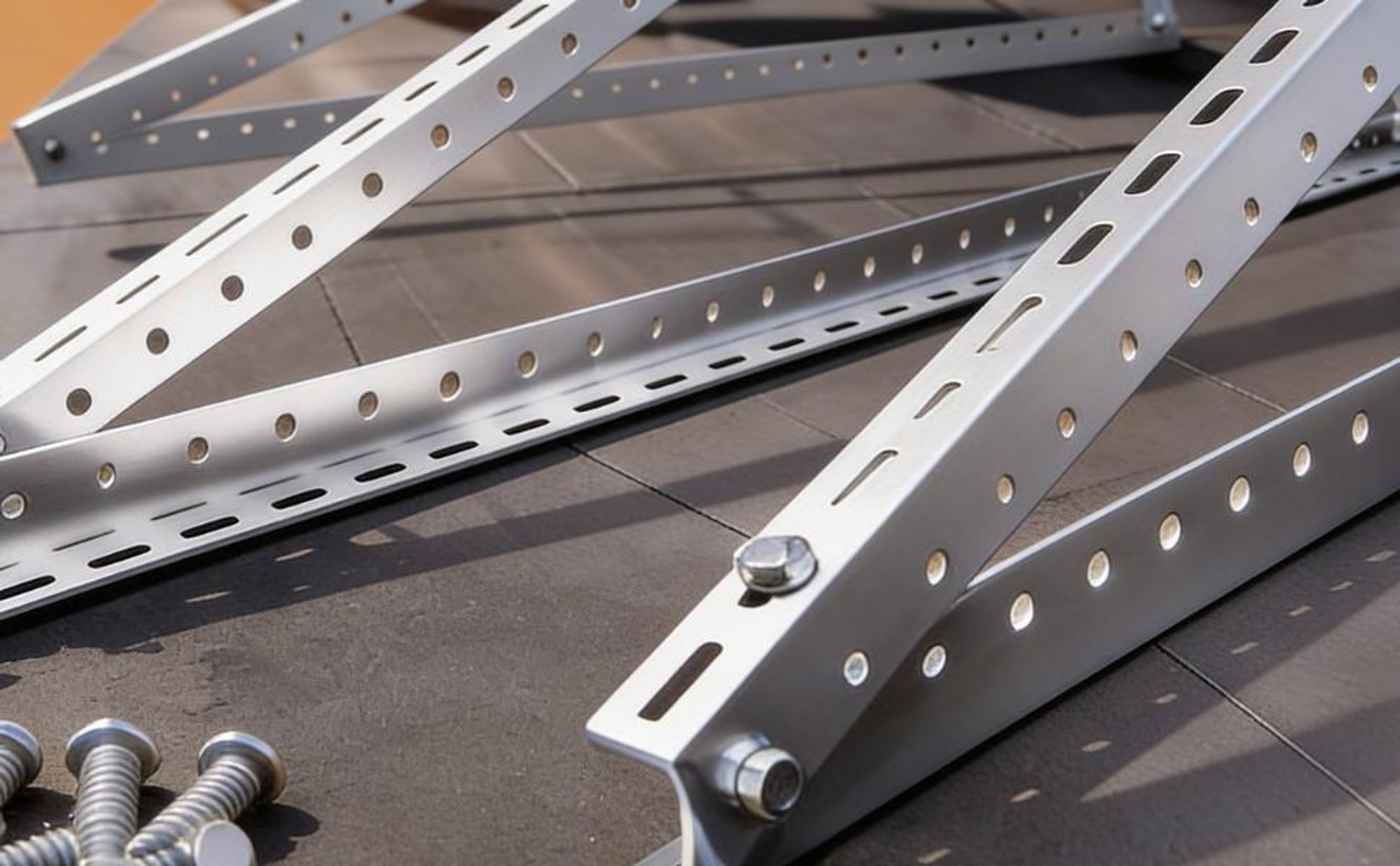4x Balkonkraftwerk Halterung - 0% MwSt - Halterung für Balkonkraftwerk bis zu 114.5 cm Einstellbar 0-90° Solarmodul Halterung für Balkonkraftwerk