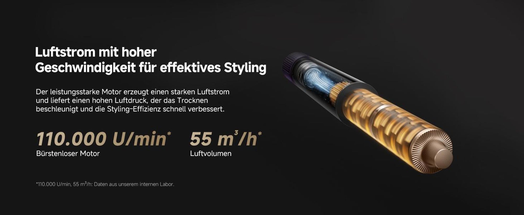 Dreame AirStyle Pro,7in1-Multistyler,Schnelltrocknend,2 Lockenaufsätze,Volumen für das Haar,glättende Bürste,Kräusel-Reduzierung,2026Neue Version,Lila