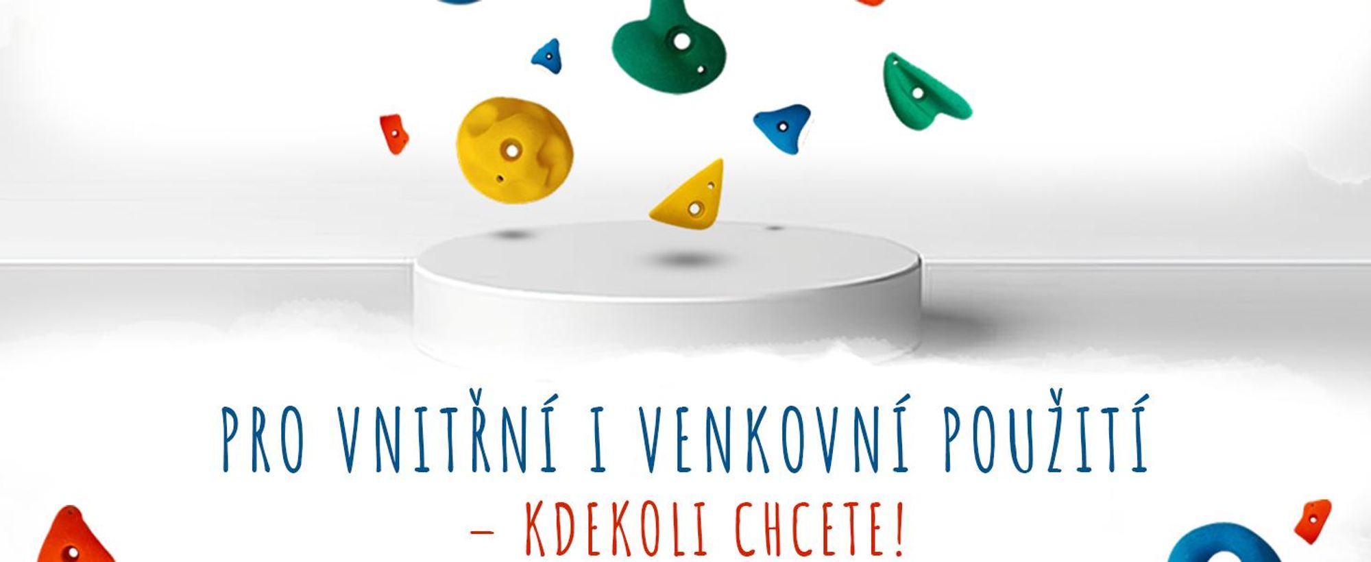 Create for you® – Lezecké Kameny Outdoor a Indoor - Úchyty na Lezení s Montážními Šrouby - pro Venkovní Zábavu Dětí - 5 Kusů