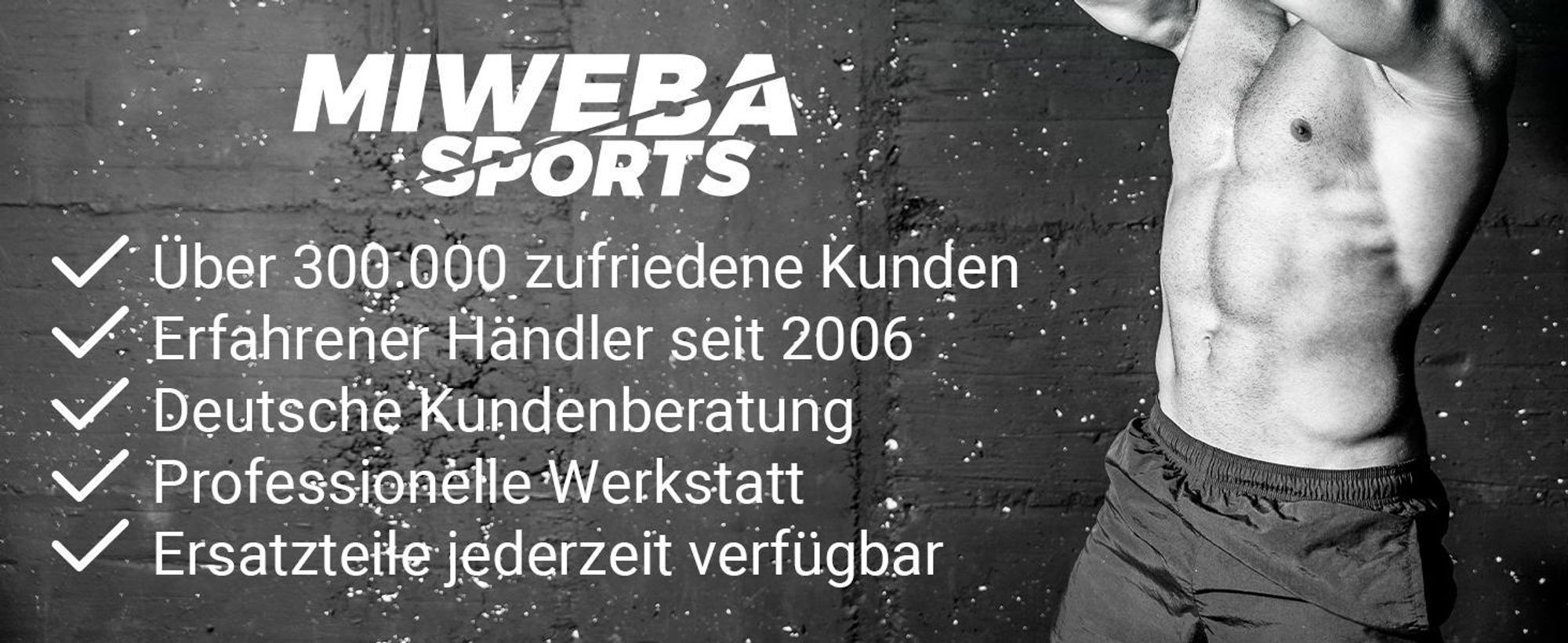Miweba Sports Kettlebell KB200 | Kugelhantel - Ergonomischer Griff Anti-Rutsch - Hartgummifüße - Ganzkörper - Workout - Kugelgewicht - Hantel (8,0 kg)
