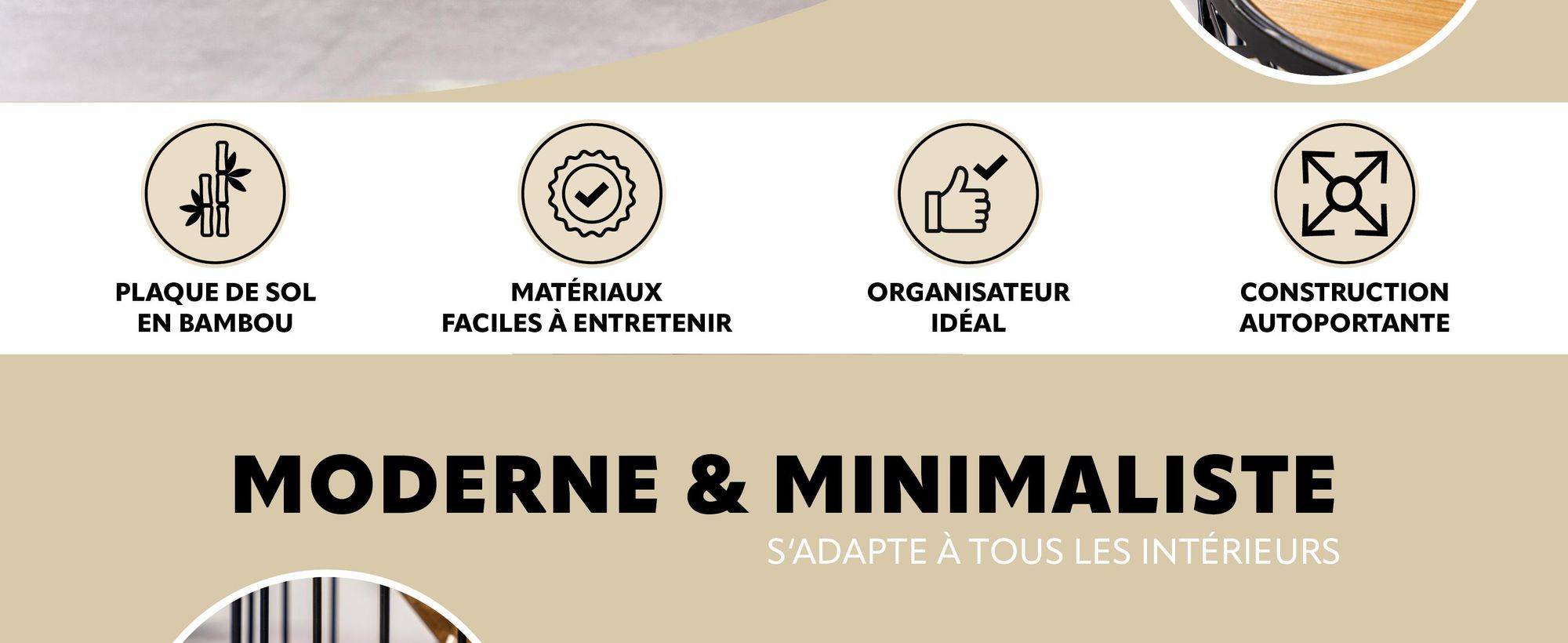 Porte-ustensiles de cuisine dans la cuisine