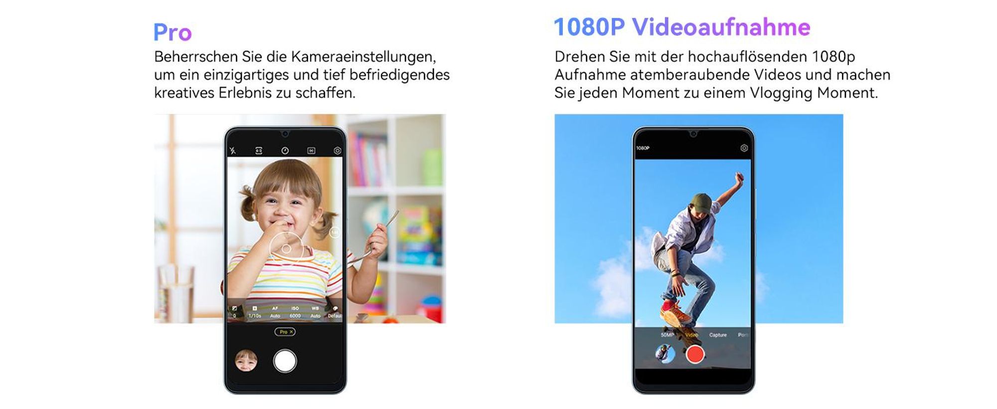 Blackview Color 8 (16GB + 128GB) Handy Ohne Vertrag, 6,75 Zoll Display, Face ID ，Octa-core Unisoc T616 ，50MP + 8MP Kamera, 6000mAh Akku