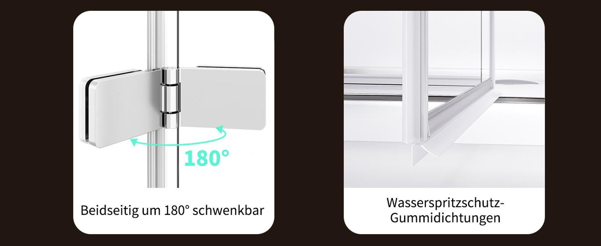 Duschabtrennung Faltbar Duschwand für Badewanne 120x140cm 3-Teilig Badewannenfaltwand Klar Silber Badewannenaufsatz aus ESG GLAS Duschtrennwand