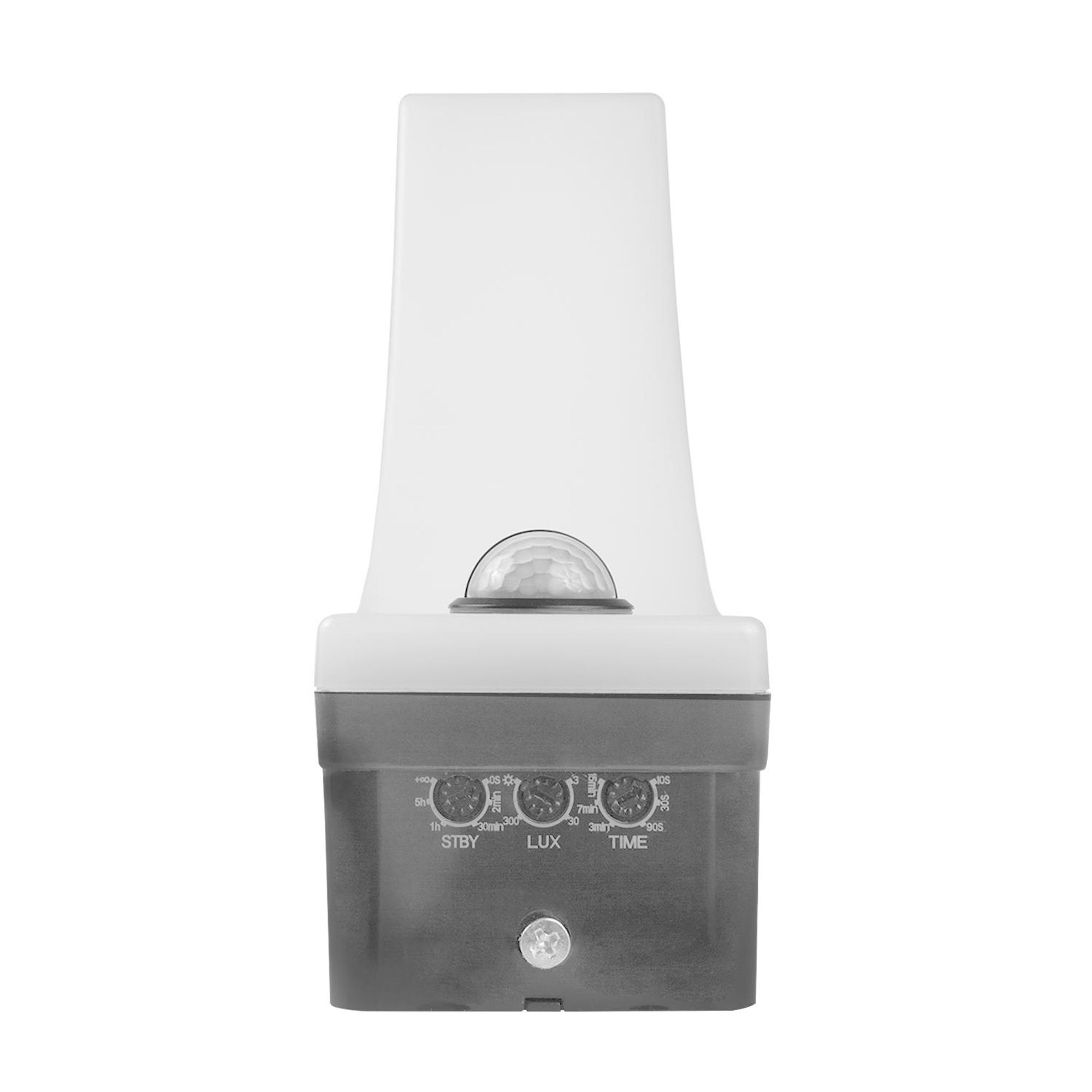 Maclean grau 20W 2000lm IP65 4000K LED Lampe mit Bewegungsmelder  MCE512