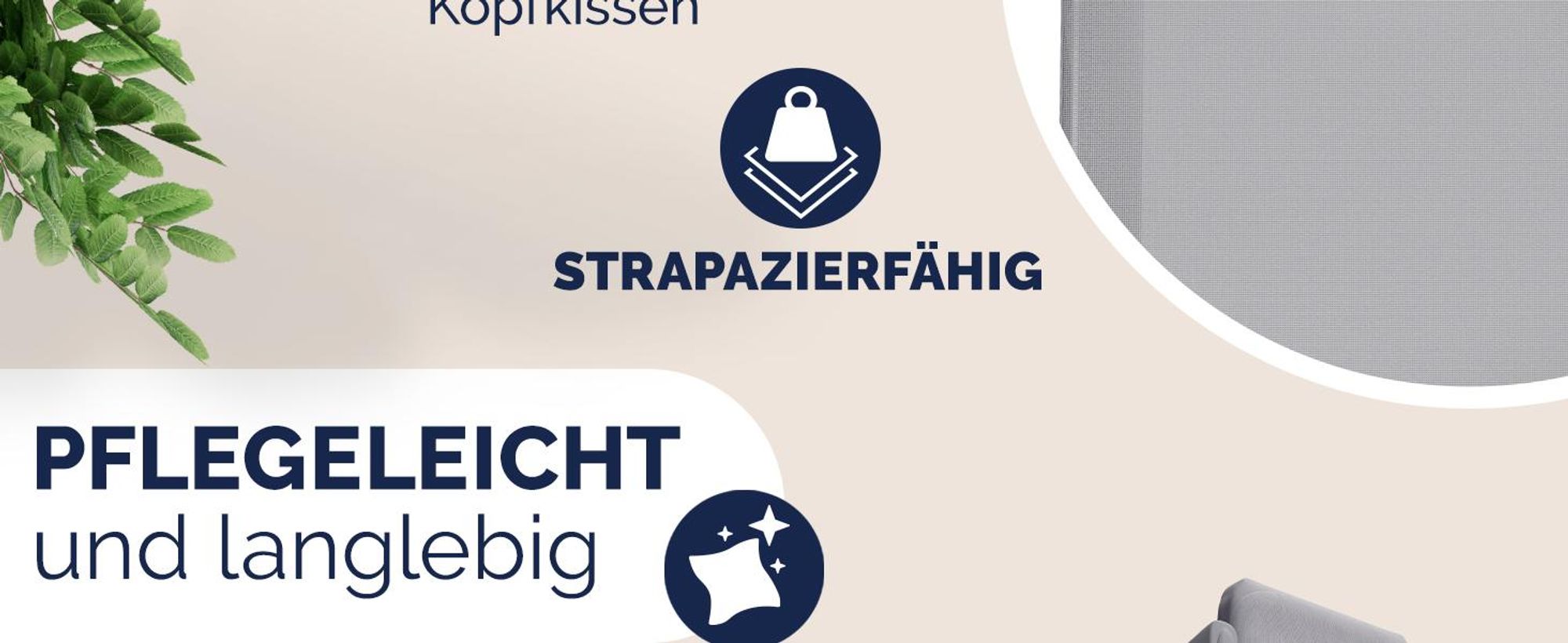 CASARIA® Gartenstuhl mit Fußteil 2er Set 6fach Verstellbar Liegefunktion Alu Faltbar Klappbar Hohe Rückenlehne Campingstuhl Klappstuhl Hochlehner Grau