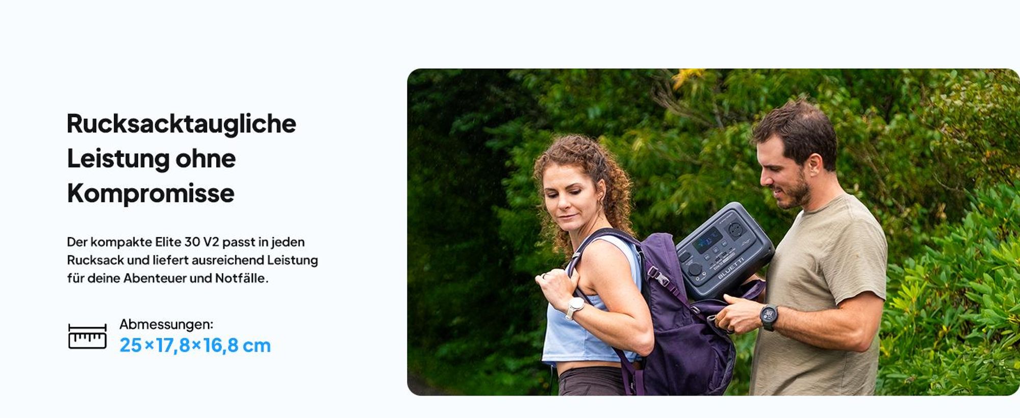Bluetti Elite 30 V2, Litowo-żelazowo-fosforanowy (LiFePO4), 18000 mAh, Prąd przemienny, Słoneczny, Zapalniczka, 288 Wh, 600 W, 380 W