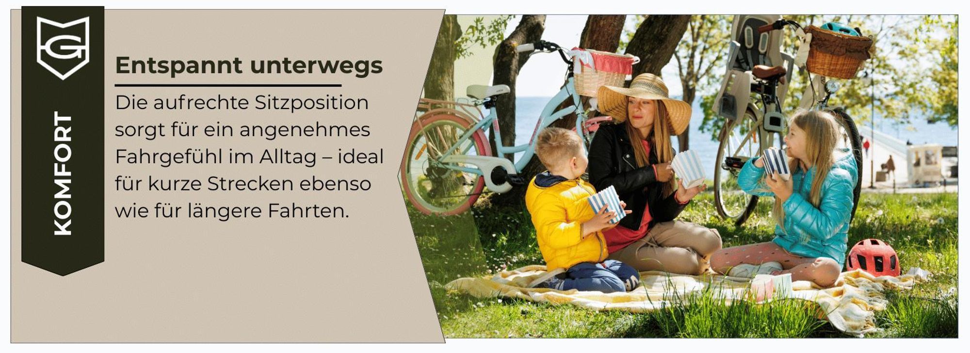 Entspannt unterwegs