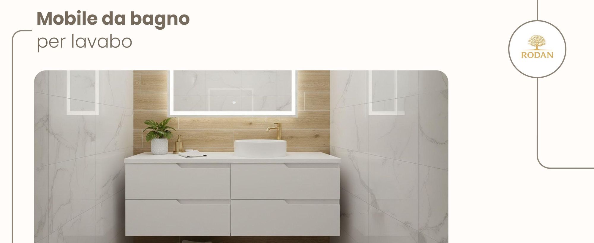 RODAN, mobile bagno, mobile sotto lavabo, mobile bagno moderno, mobili per il bagno