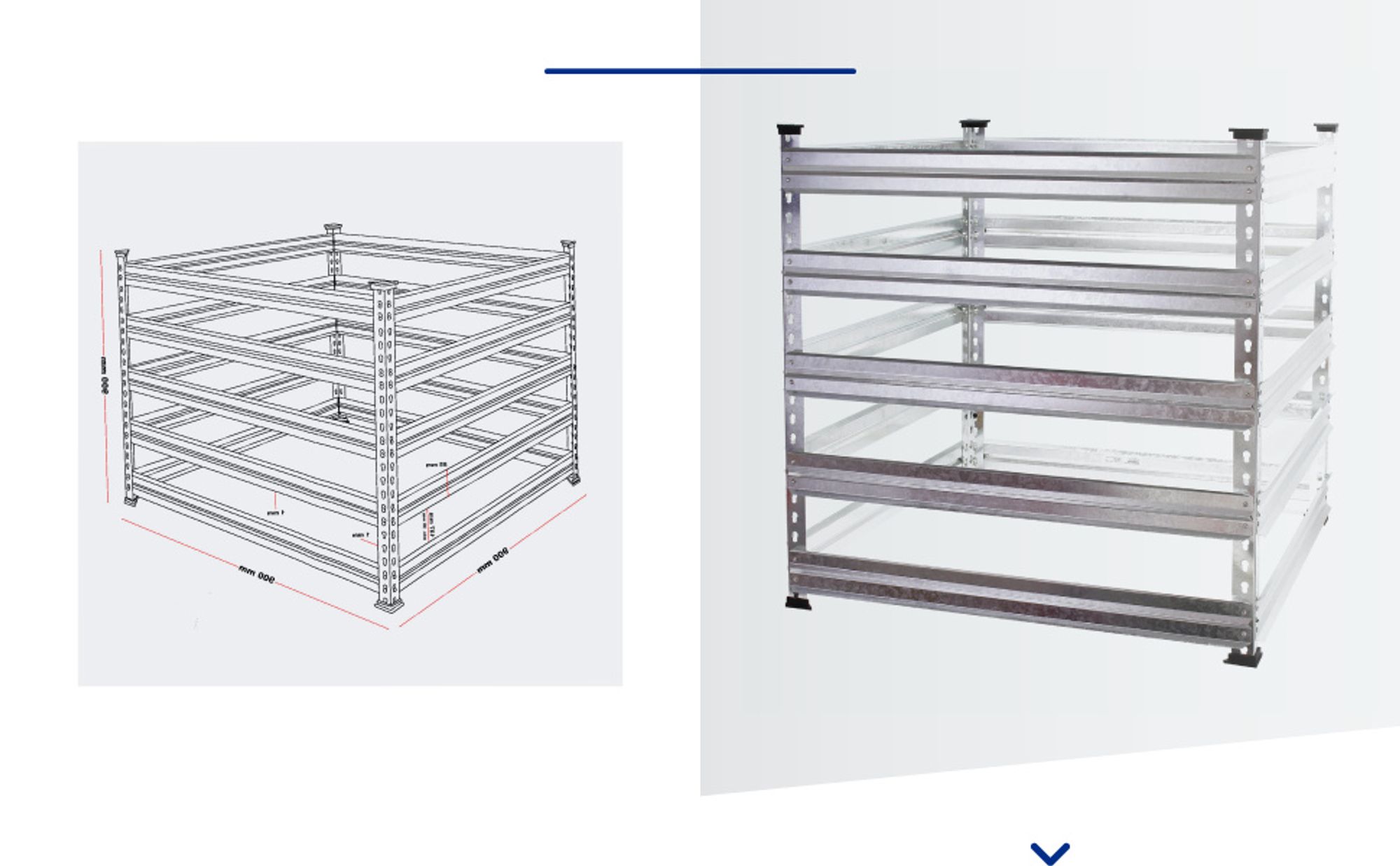 Wiltec Gartenkomposter 90 x 90 x 90 cm, Komposter aus Metall, Kompostbehälter für 720 Liter Kompost, verzinkter Biokomposter für Bioabfall