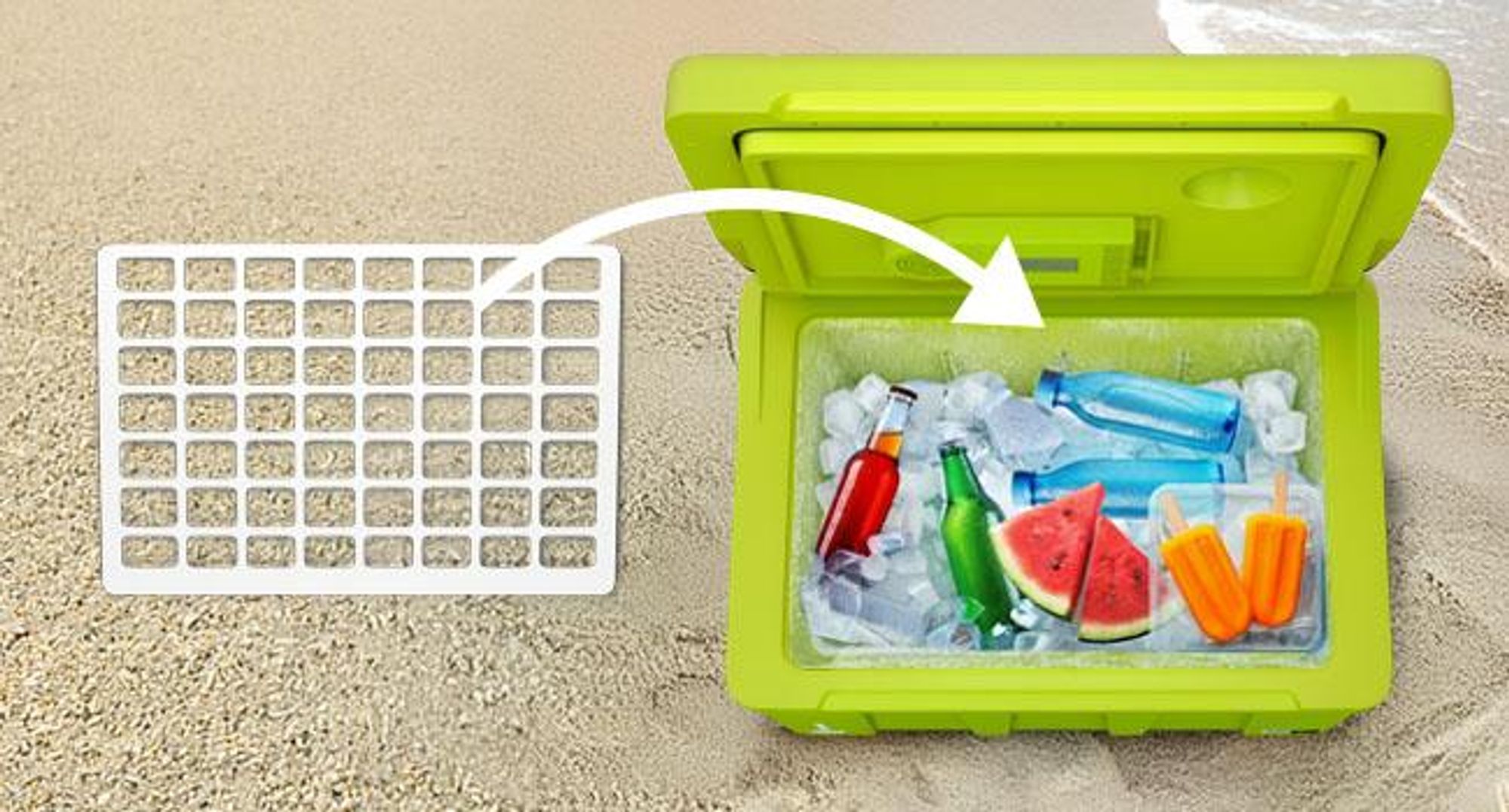 Peme Elektrische Kühlbox Essential 50L - Autokühlschrank Camping leise Trolley Wärmefunktion Minikühlschrank PKW LKW Reise Outdoor campingkühlschrank