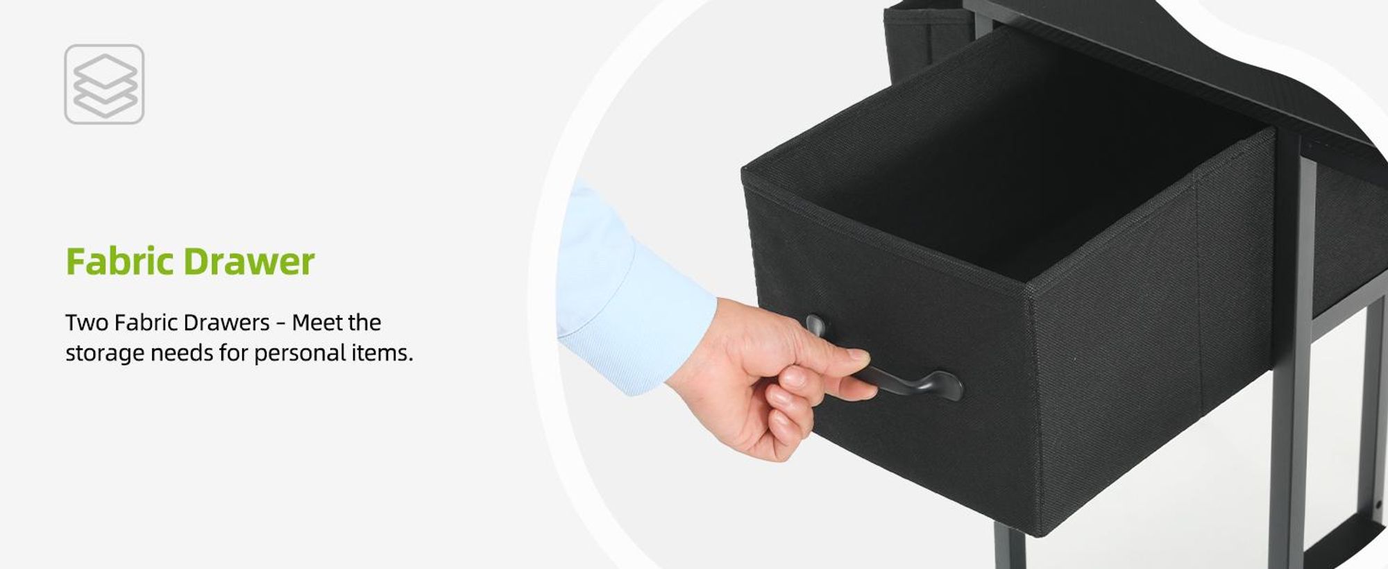 YITAHOME L-förmige Schreibtisch, 137cm LED Gaming Tisch mit Steckdose Schubladen, Computertisch, Schwarz