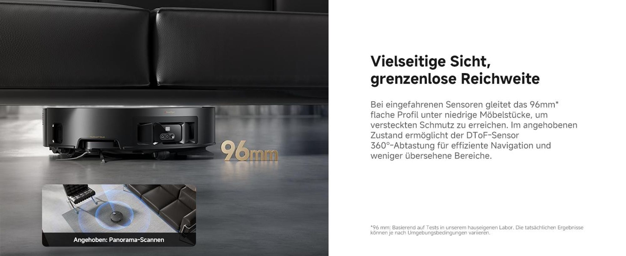 MOVA Z70 Ultra Roller Complete Saug- und Wischroboter mit automatischer Entleerung, selbstreinigendem Walzenmopp, 36.000 Pa