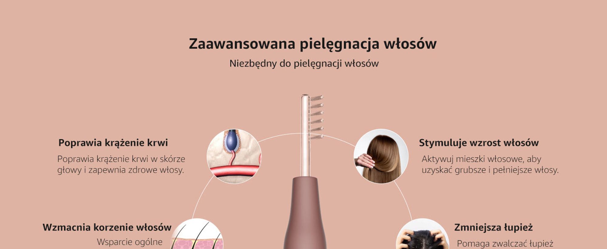 Darsonval, wysoka częstotliwość, leczenie włosów, przeciwdziałanie wypadaniu włosów, kosmetyczne urządzenie do twarzy, pielęgnacja skóry GESS Dars