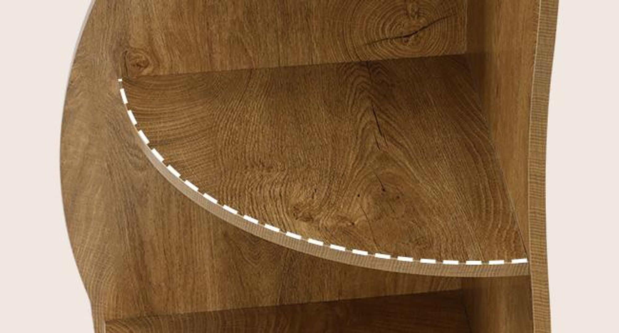 Tribesigns Modernes Eckregal, 175 cm hohes, 6-stufiges Wand-Eckregal, hohes Bücherregal/Pflanzenständer für Wohnzimmer, Homeoffice, rustikal