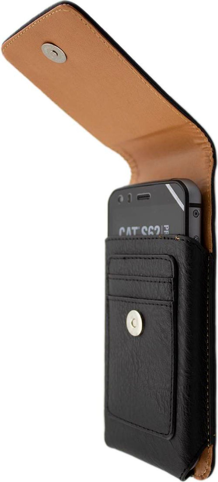 Cas de couverture pour Cat S62 / S62 Pro en noir Bild 2
