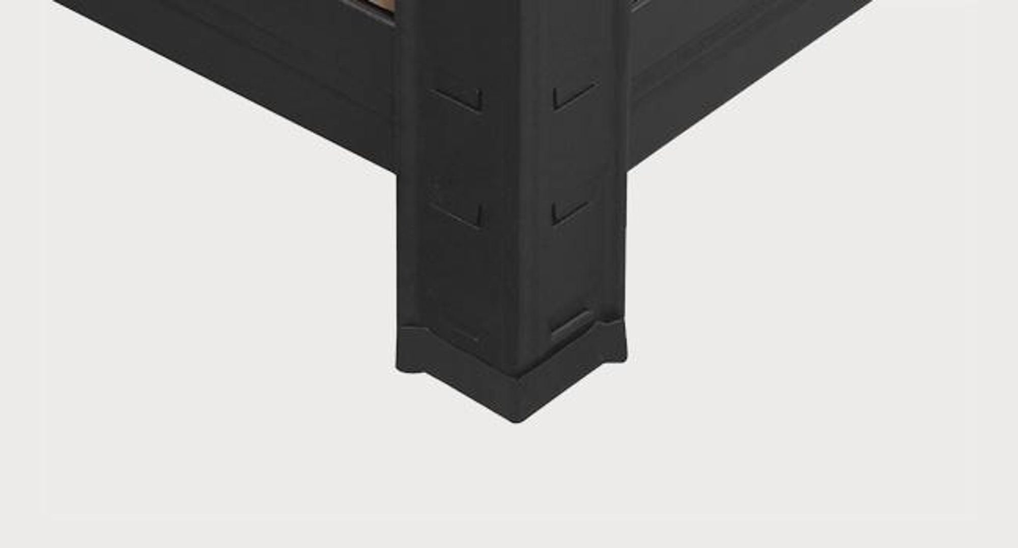 SONGMICS Schwerlastregal, Kellerregal, Lagerregal, 40 x 90 x 180 cm, Regal mit Stahlgestell, bis 875 kg belastbar, 5 verstellbare Ablagen, schwarz