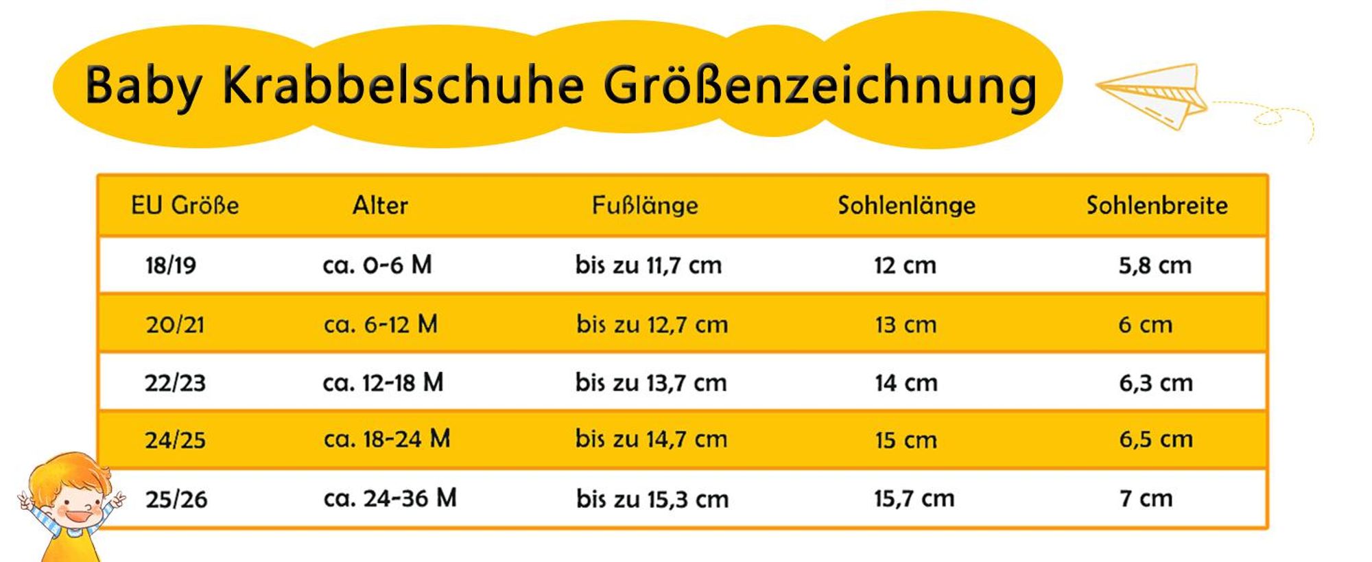 YALION® Baby Krabbelschuhe aus Echtleder, weiche Lauflernschuhe für Mädchen & Jungen, rutschfeste Ledersohle, Schwarz, Größe L (12–18 Monate)