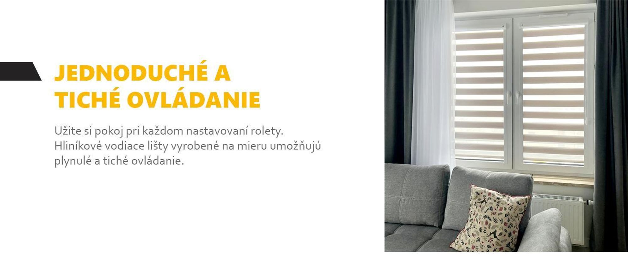 time4blinds – Dvojitá Roleta bez Vŕtania – Rolety Zebra pre Okná a Dvere - Klasická biela, 800x700, Vpravo