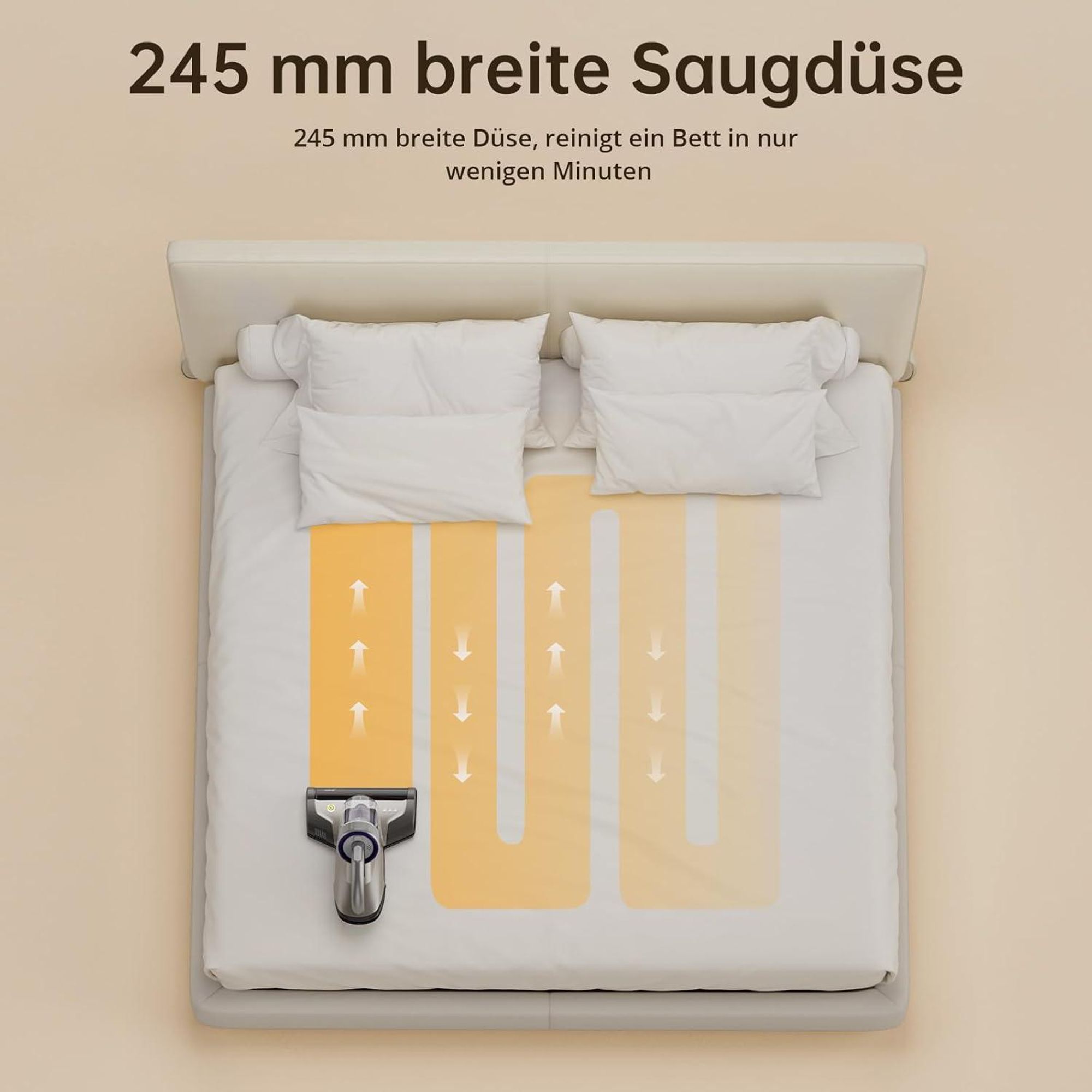 JIMMY JV35, Trocken, Zyklonal, 74 dB, Beutellos, Grau, 0,5 l