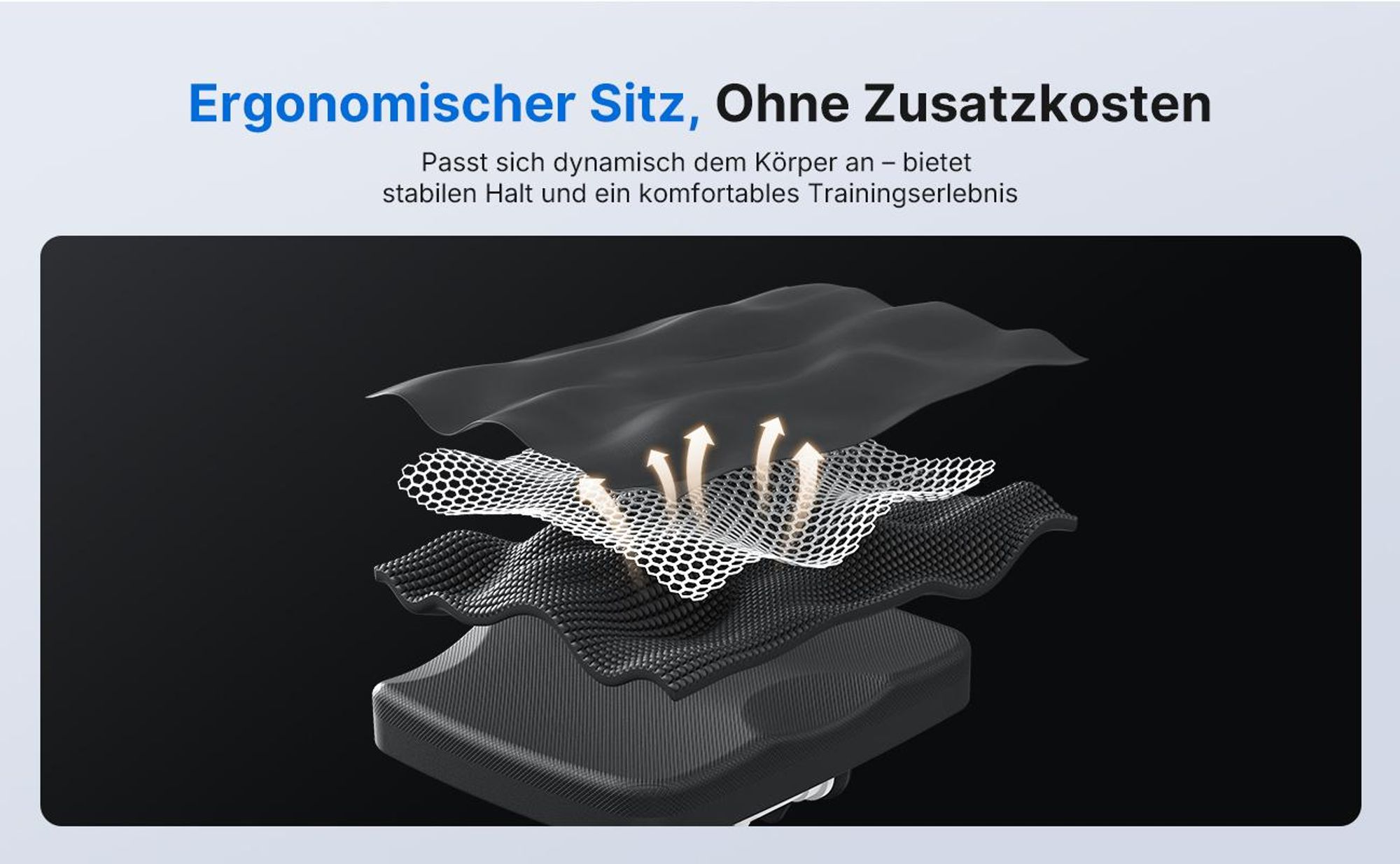 Merach Klappbares Luftwiderstand Rudergerät Bluetooth & LCD, ergonomischer Sitz, verstellbarer Tablet-Halter, bis 158 kg, NovaRow R50 PRO
