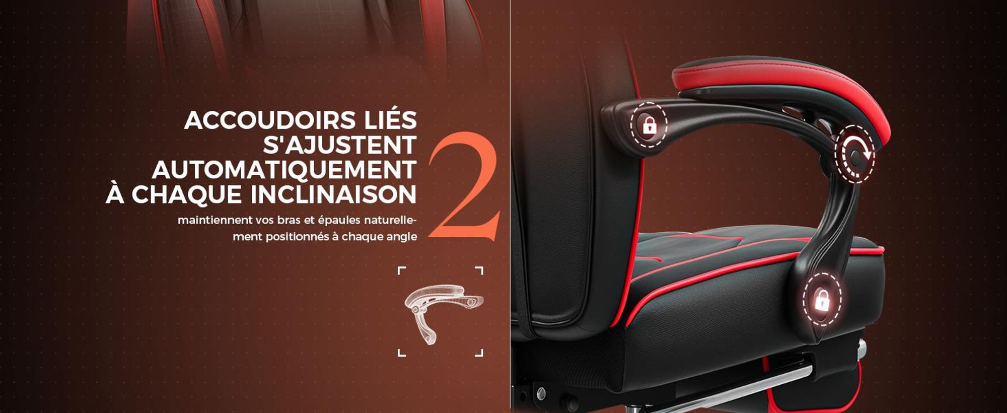 Sedia da gaming GTPLAYER con poggiapiedi, sedia da ufficio ergonomica con capacità di carico di 150 kg, poltrona da gaming con supporto lombare e poggiatesta, sedia da computer regolabile in altezza