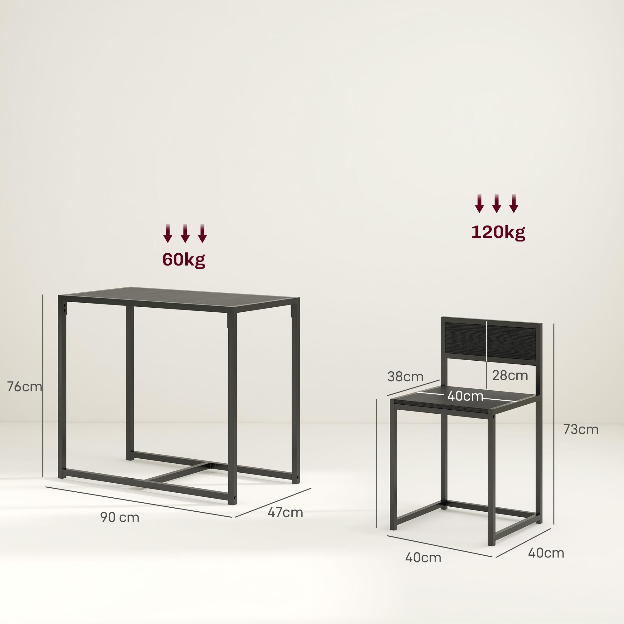3-teilig schwarz Indoor