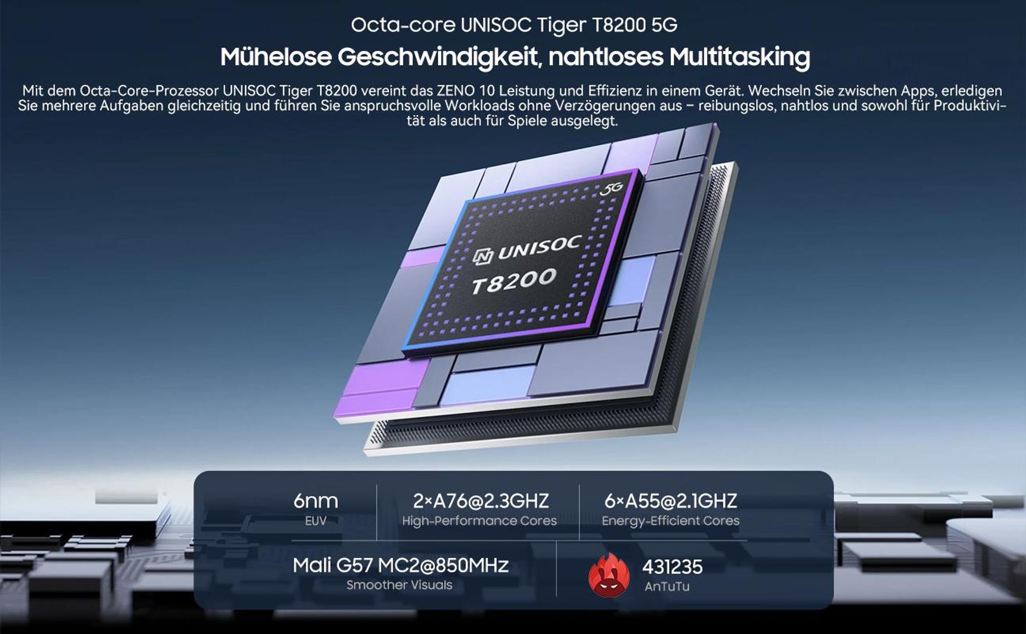 Blackview Zeno10 11“, Dual 5G SIM, 8800mAh, mit Camera, 24GB(6+18) RAM+128GB ROM, Android 15, mit Tastatur/Maus/Stift/Hülle usw.