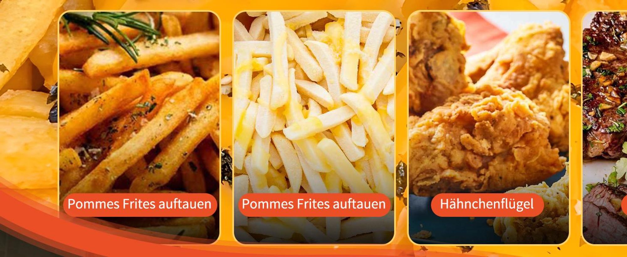 Aigostar - 4L Heißluftfritteuse mit 1500 W und schneller Luftzirkulation, Airfryer für den Hausgebrauch , 30-Minuten-Timer, einstellbare Temperatur