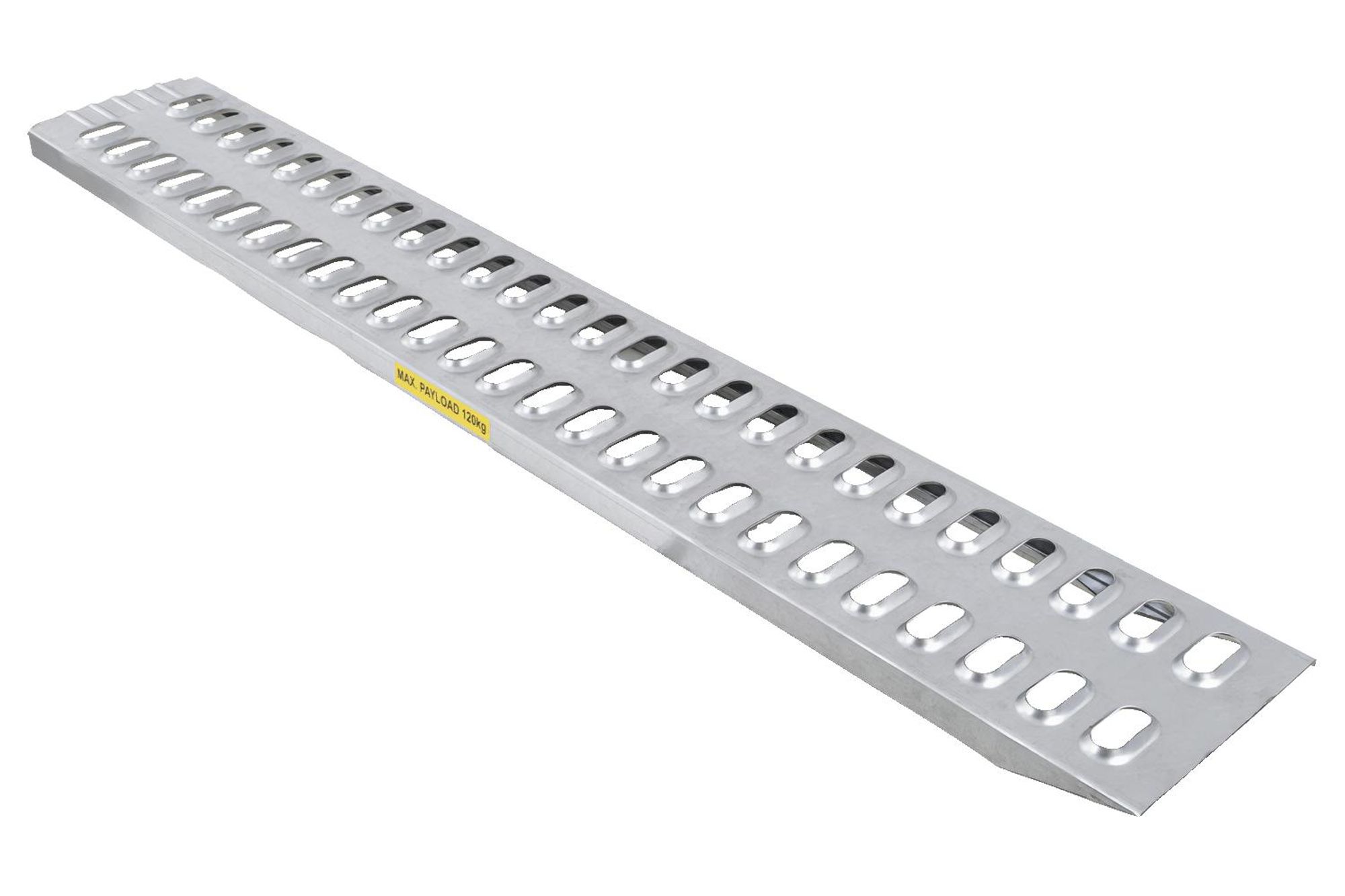 CHORUS Auffahrrampe für Anhänger 150 cm Verladerampe aus Stahl bis 120 kg