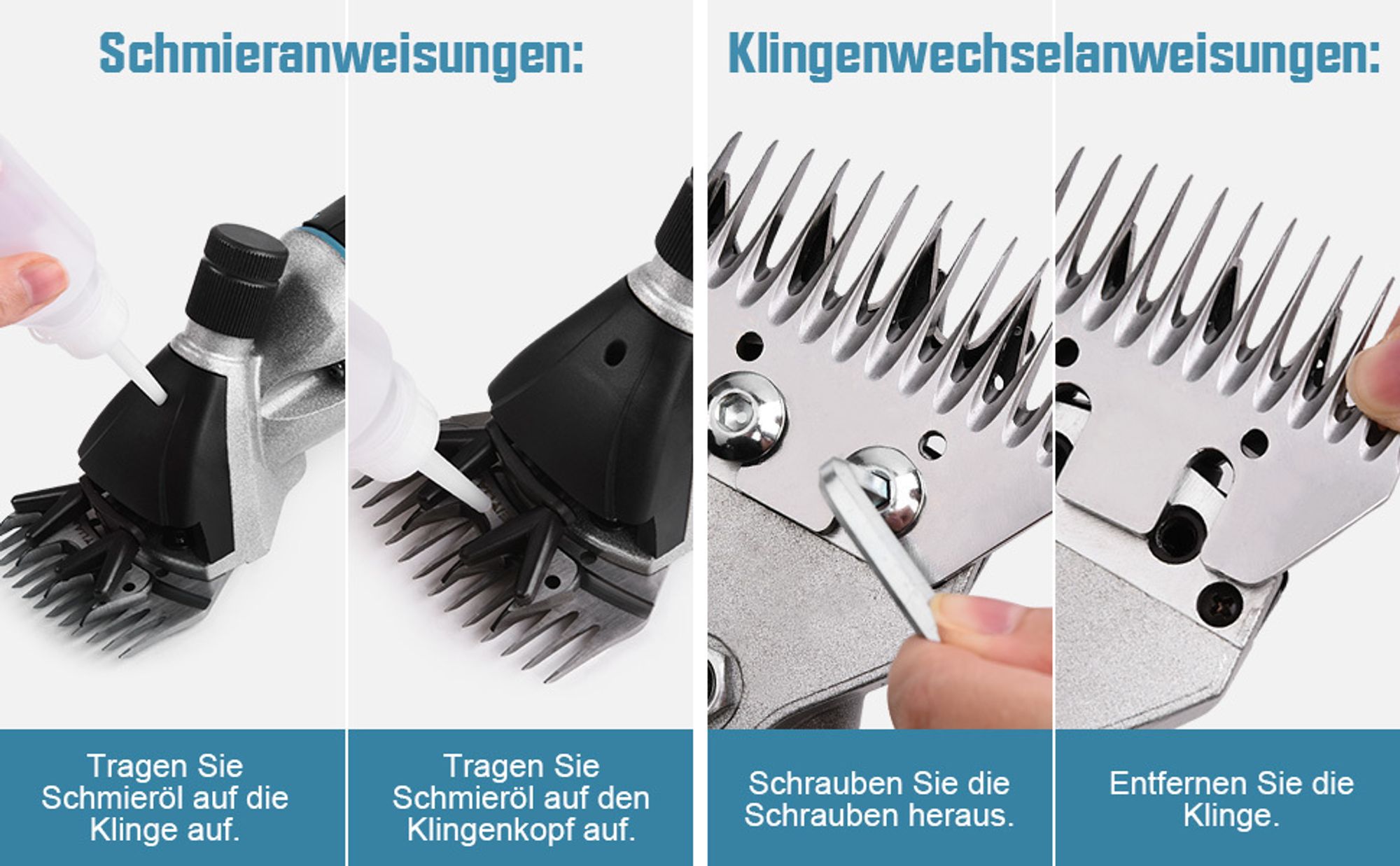 Elektrische Schafschere