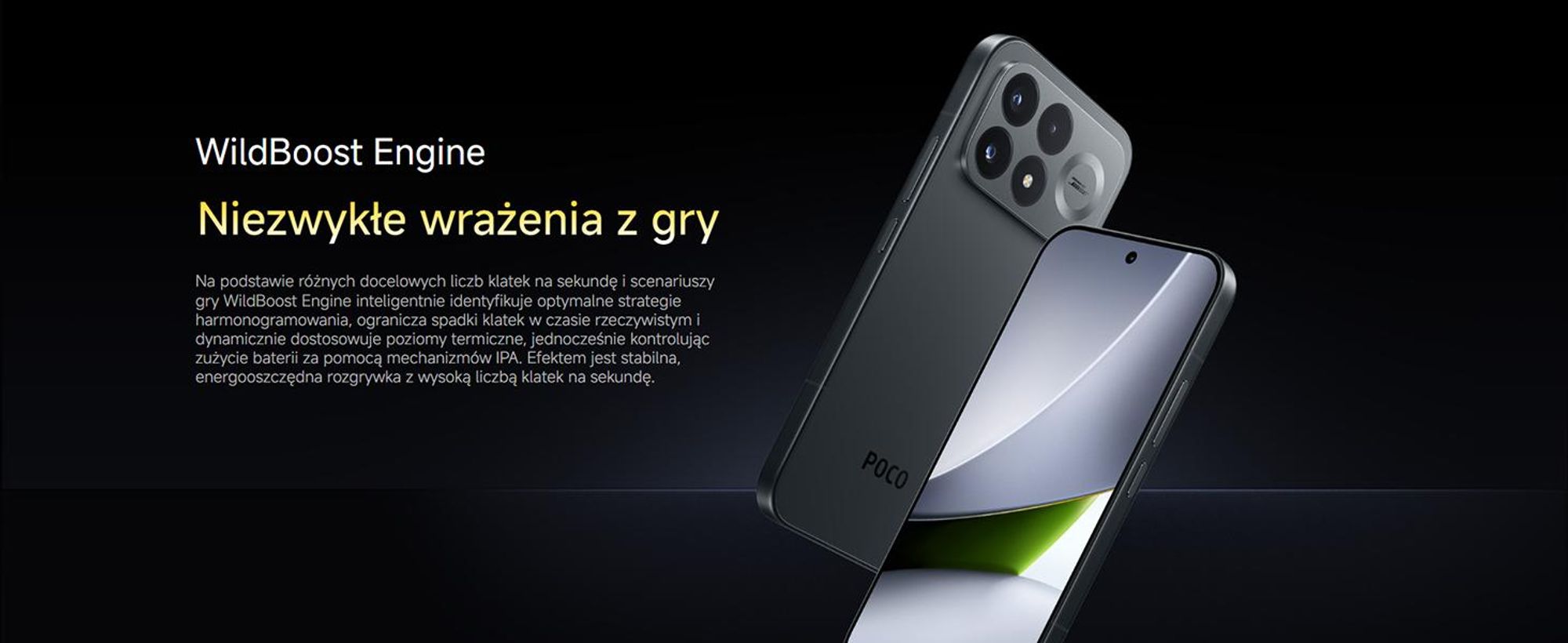 Xiaomi Poco F9 Pro Dual Sim - czarny - smartfon - 256 GB