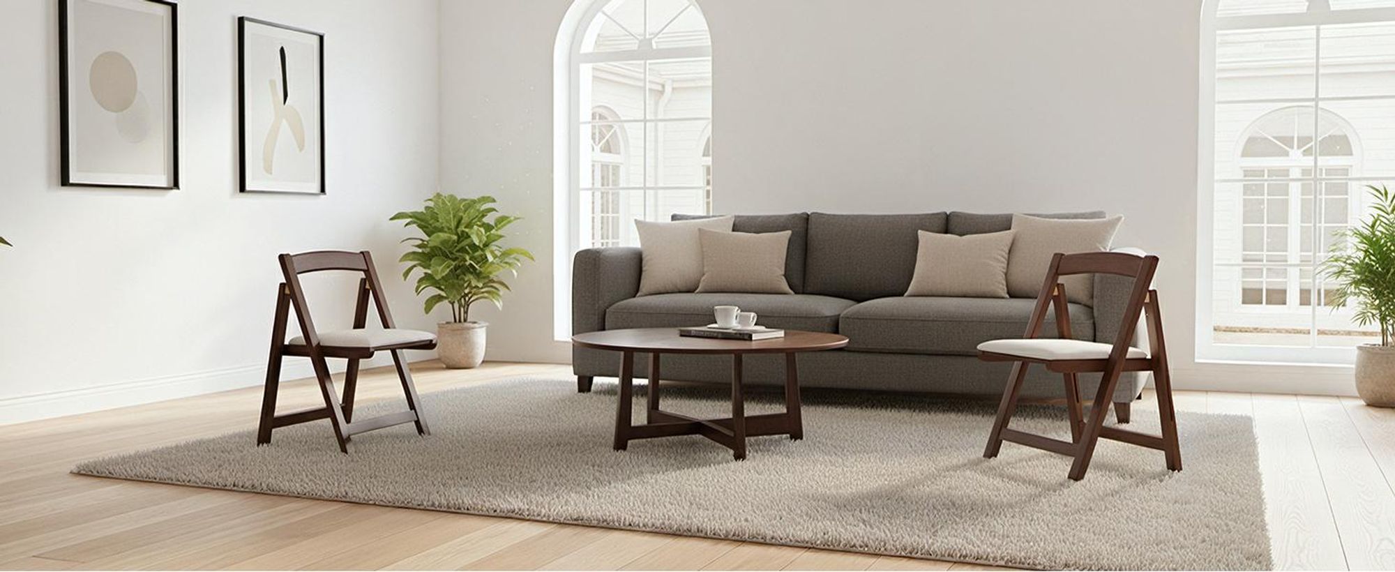Klappstühle mit Polster Holzgepolsterte Klappstühle Tragbarer und Bereits montierter Klapp-Essstuhl für Gäste Küche Büro Hochzeit und Party