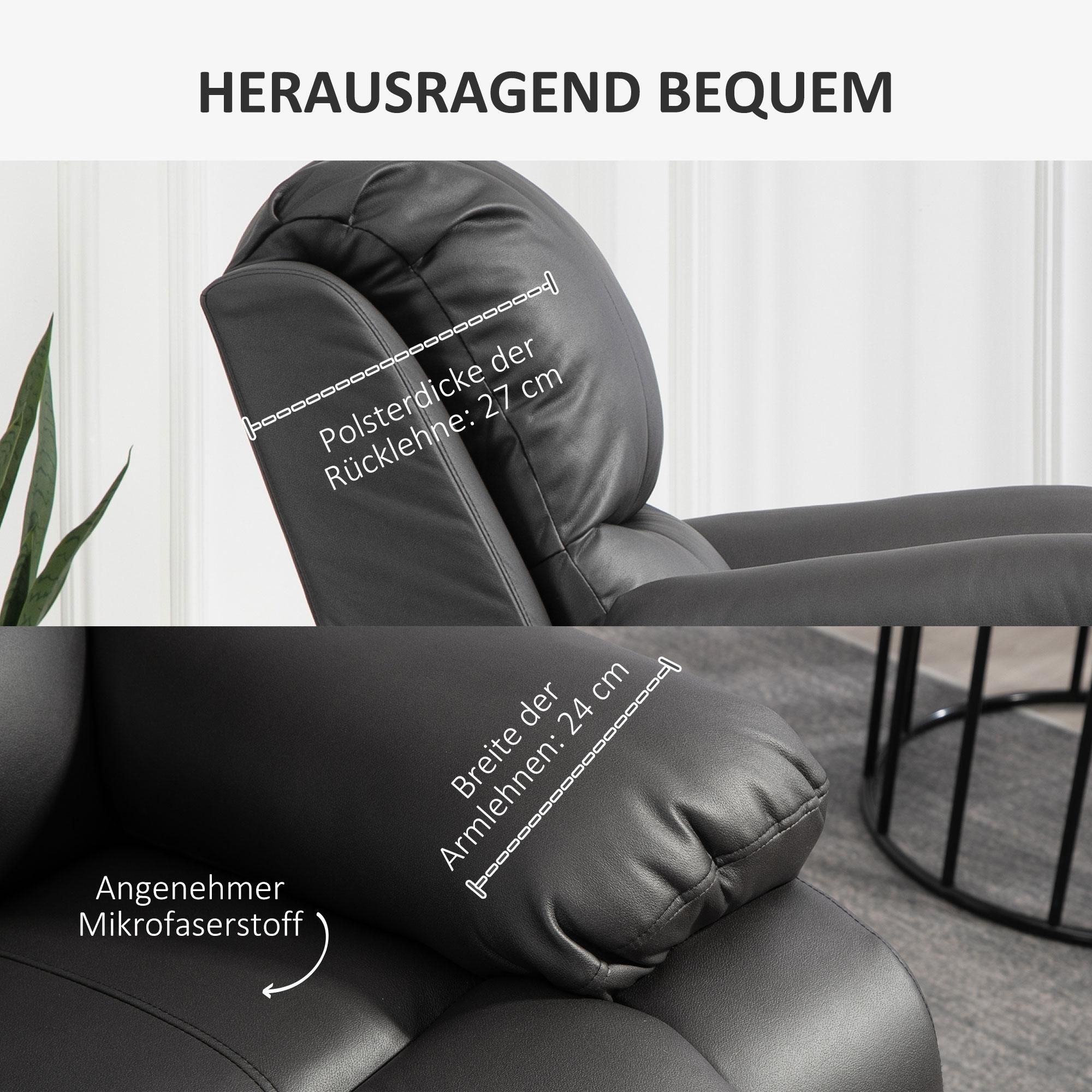 verstellbar Fußstütze 150 Schaukelsessel