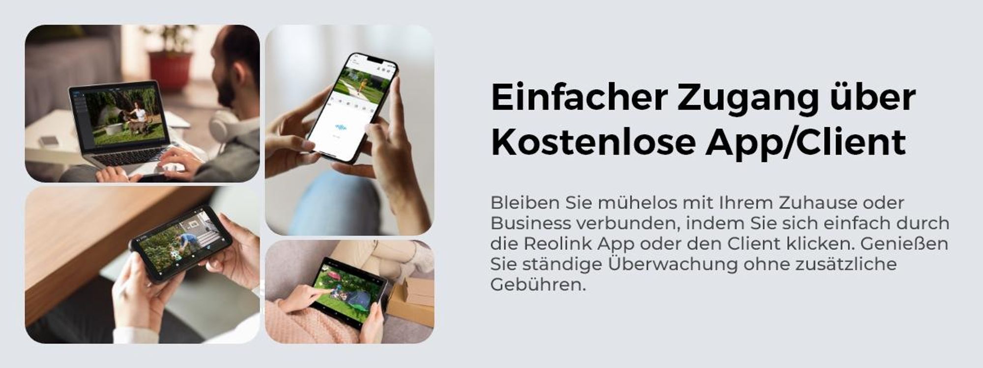Reolink RLC-823S1W, 4K 8MP Dualband WiFi 6 PTZ Überwachungskamera, 360°-Abdeckung, Smarte Erkennung, Auto-Tracking, 5X optischem Zoom, Farbnachtsicht