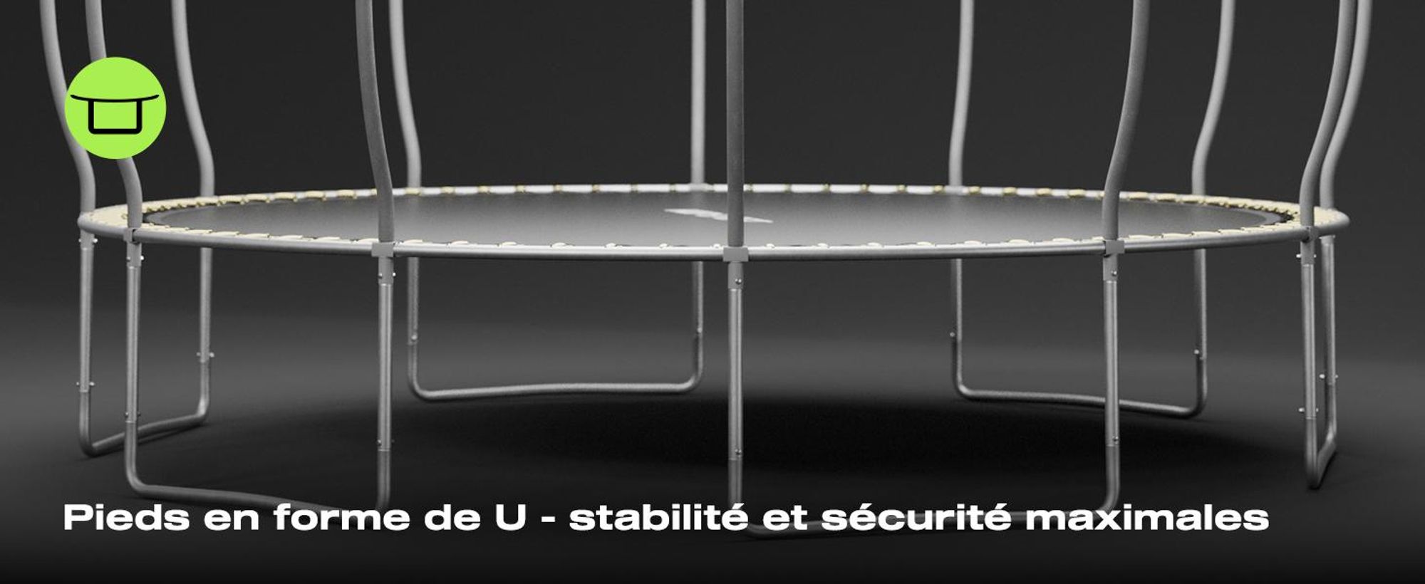 Trampoline de Jardin pour enfants 488 cm