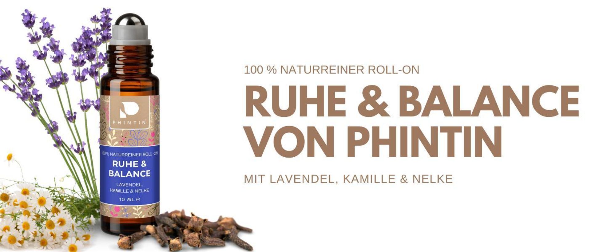 Naturreiner Roll-On Ruhe & Balance von Phintin