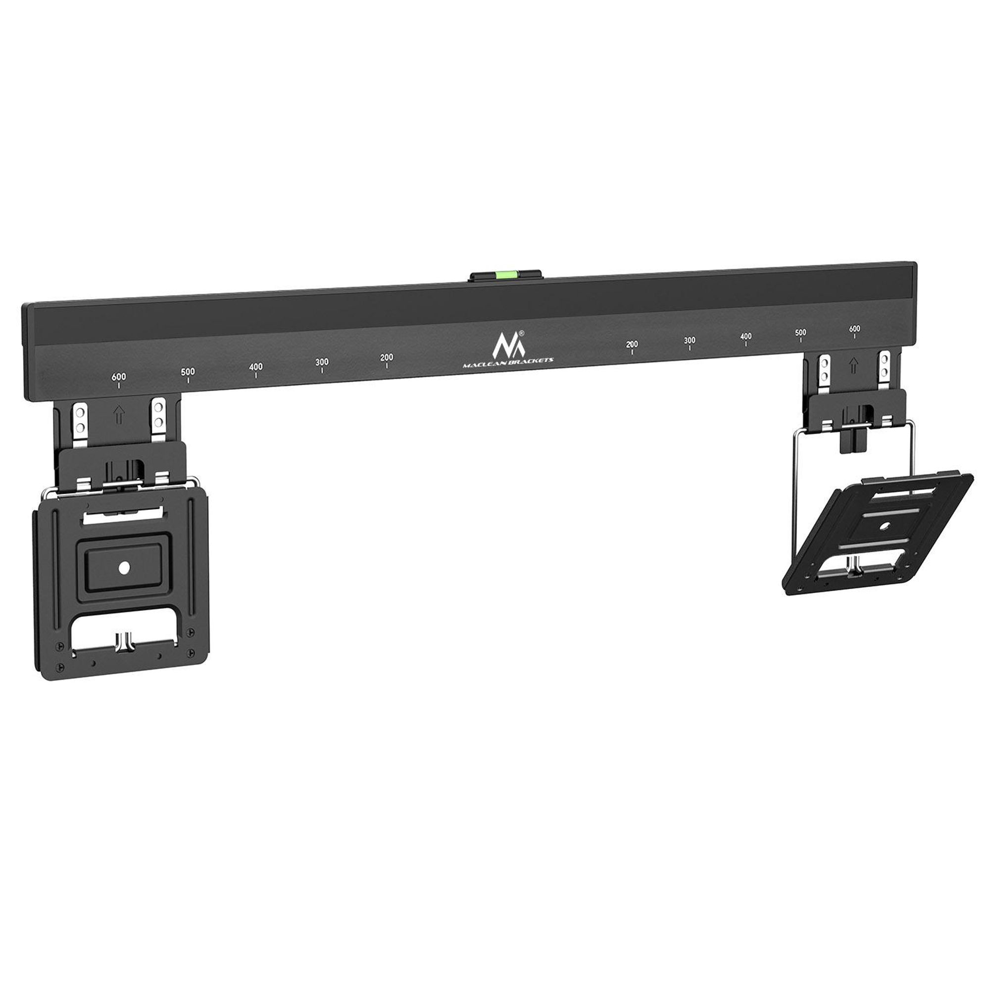 Ultraflache Wandhalterung für 37-80 Flach & Curved Fernseher bis zu 75kg Max. VESA 600x400 Universal TV Halterung