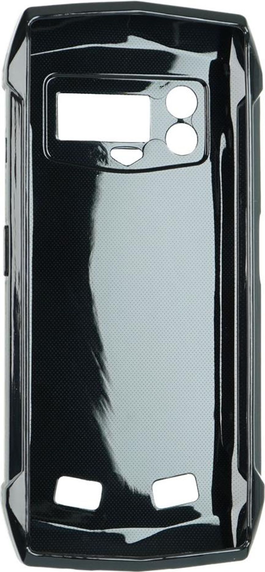 caseroxx Schutz-Hülle TPU-Hülle kompatibel mit Doogee Smini, Gummi Handy Tasche schwarz Bild 2