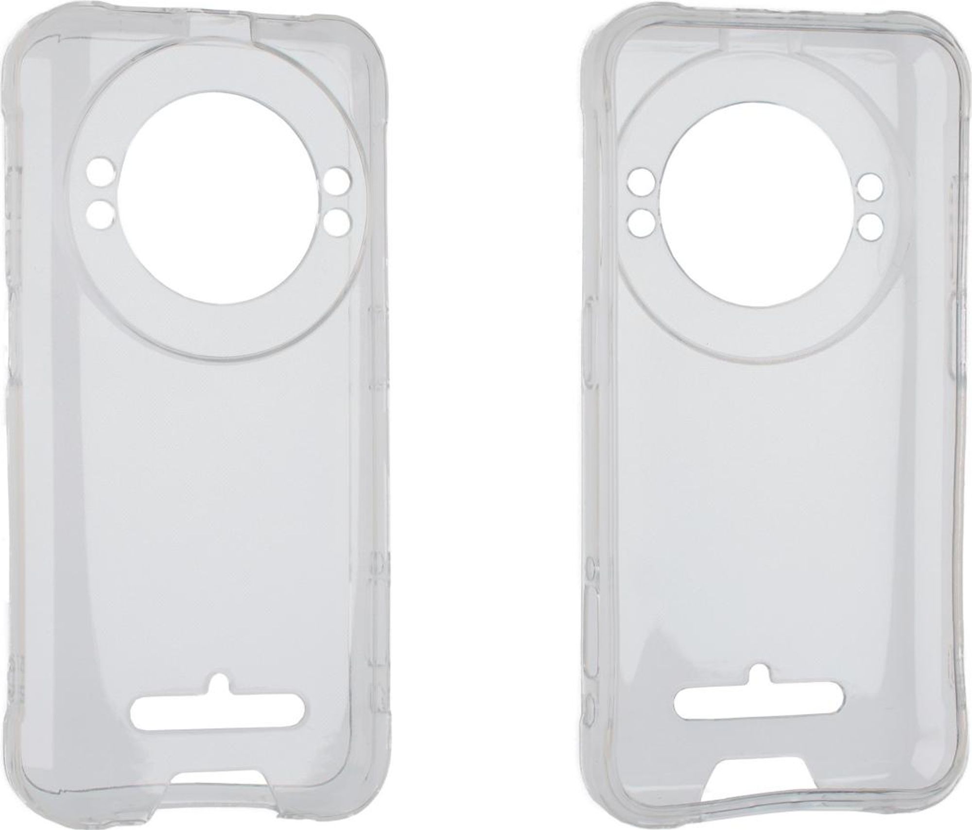 caseroxx Schutz-Hülle TPU-Hülle kompatibel mit Ulefone Power Armor 16 Pro, Gummi Handy Tasche transparent  Bild 1