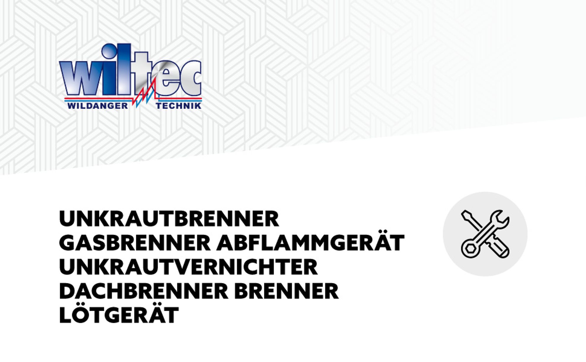 Wiltec Unkrautbrenner bis 1850°C Gasbrenner mit 80kW, Abflammgerät für Unkraut, 85 cm Unkrautvernichter, Dachbrenner mit 5 m Schlauch