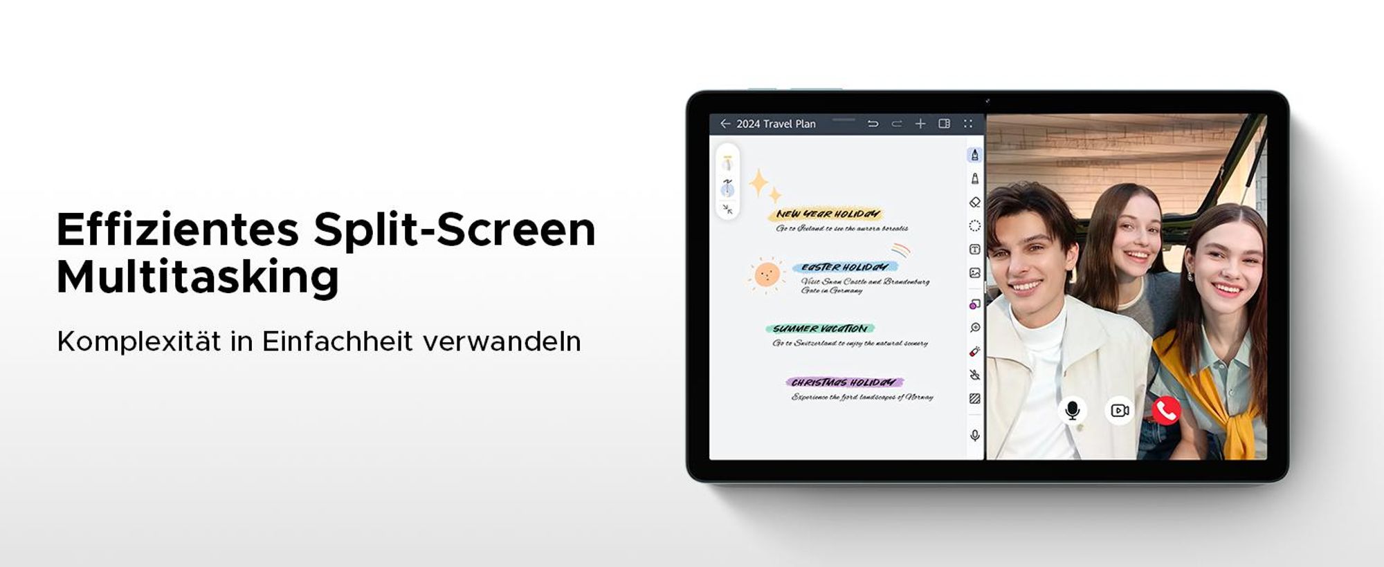 DOOGEE Tab A9 Pro+ - Tablet, Android 16, 11 Zoll, 30(6+24)GB+128GB(bis 2TB erweiterbar), 90Hz, 8580mAh,Widevine L1