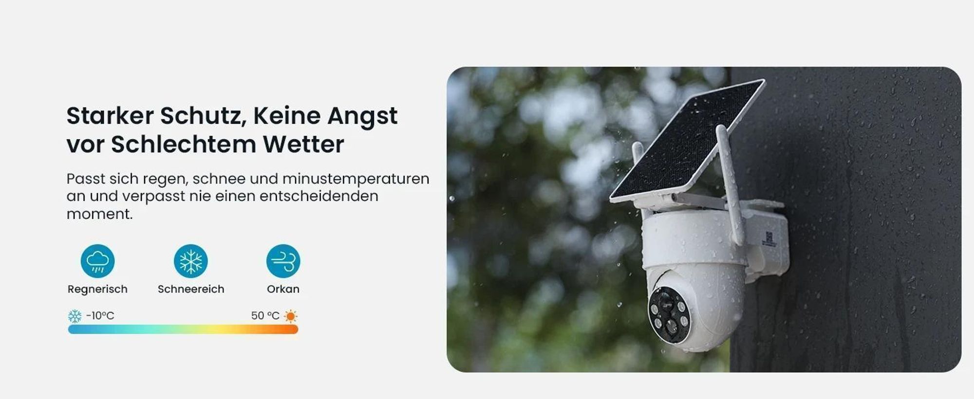 ieGeek 2K bewakingscamera voor buiten, met batterij, WLAN, zonnepaneel, PIR-bewegingssensor, 360° PTZ, IP-camera, nachtzicht en tweewegs audio