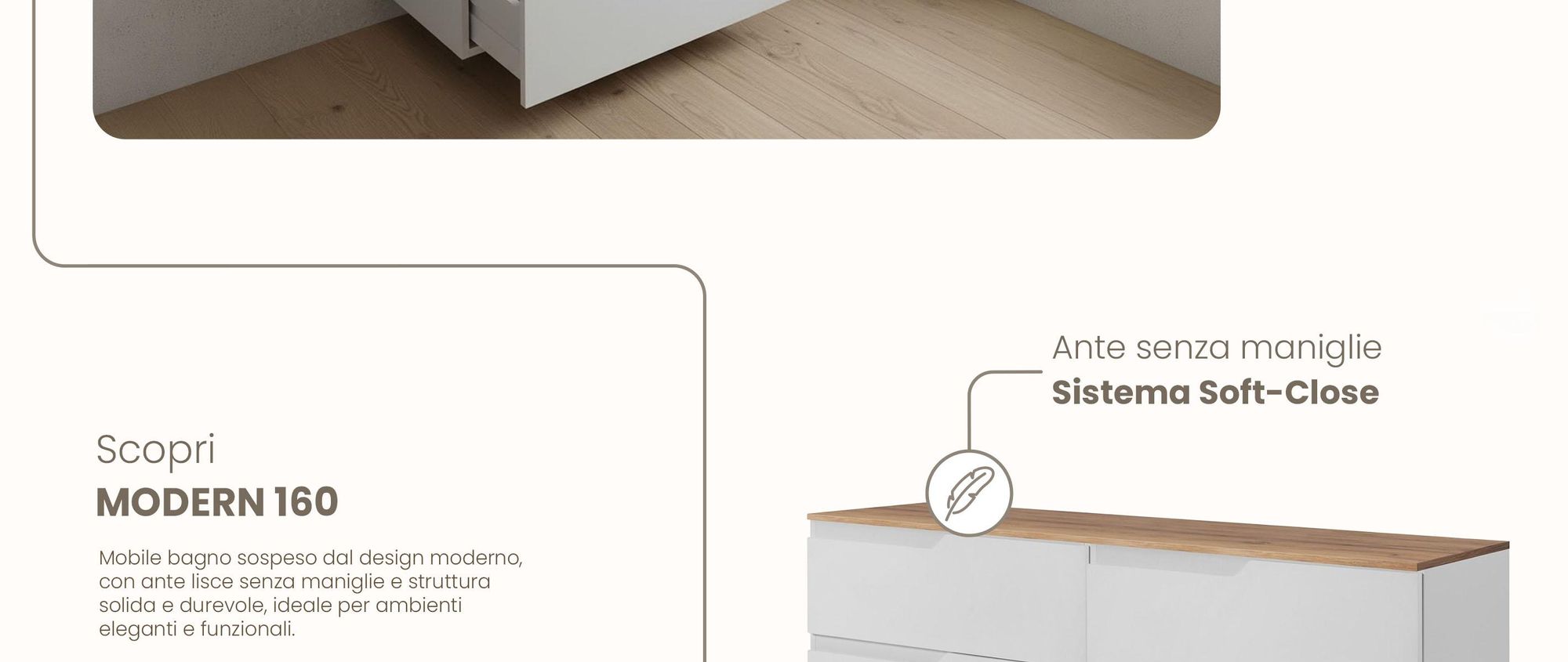RODAN, mobile bagno, mobile sotto lavabo, mobile bagno moderno, mobili per il bagno