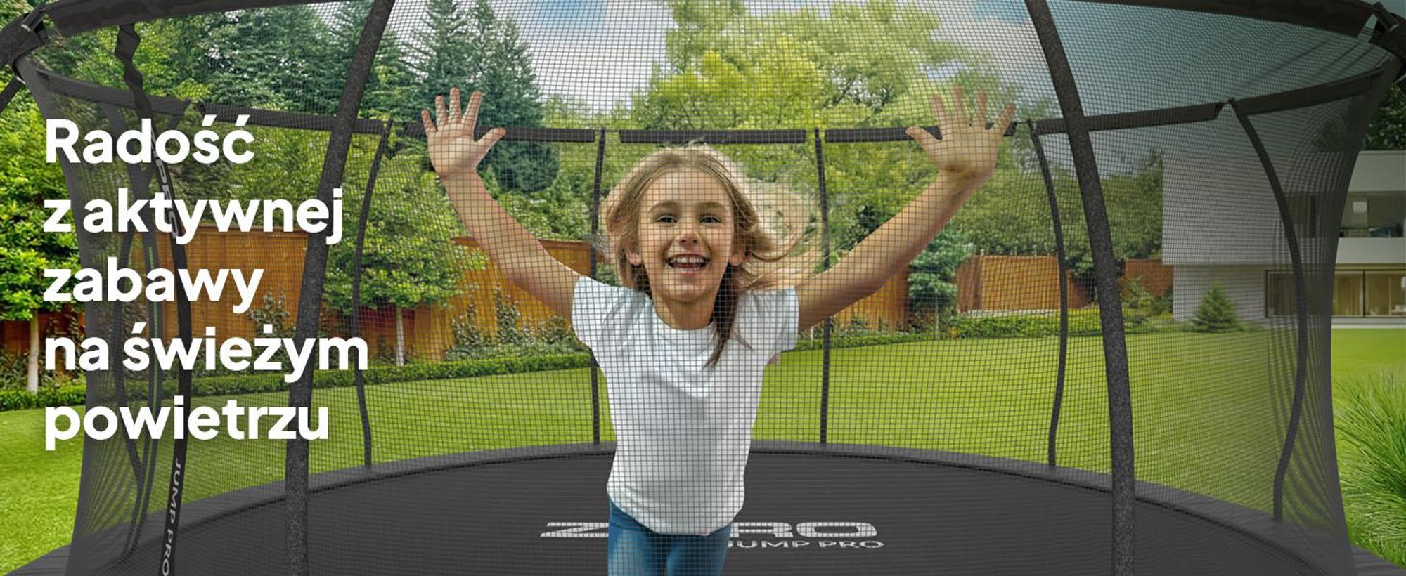 Trampolina ZIPRO Jump Pro Premium | 14FT Ø 435 cm | Trampolina ogrodowa dla dzieci Kompletny zestaw z siatką, drabinką i osłoną krawędzi, do użytku na zewnątrz, zielona