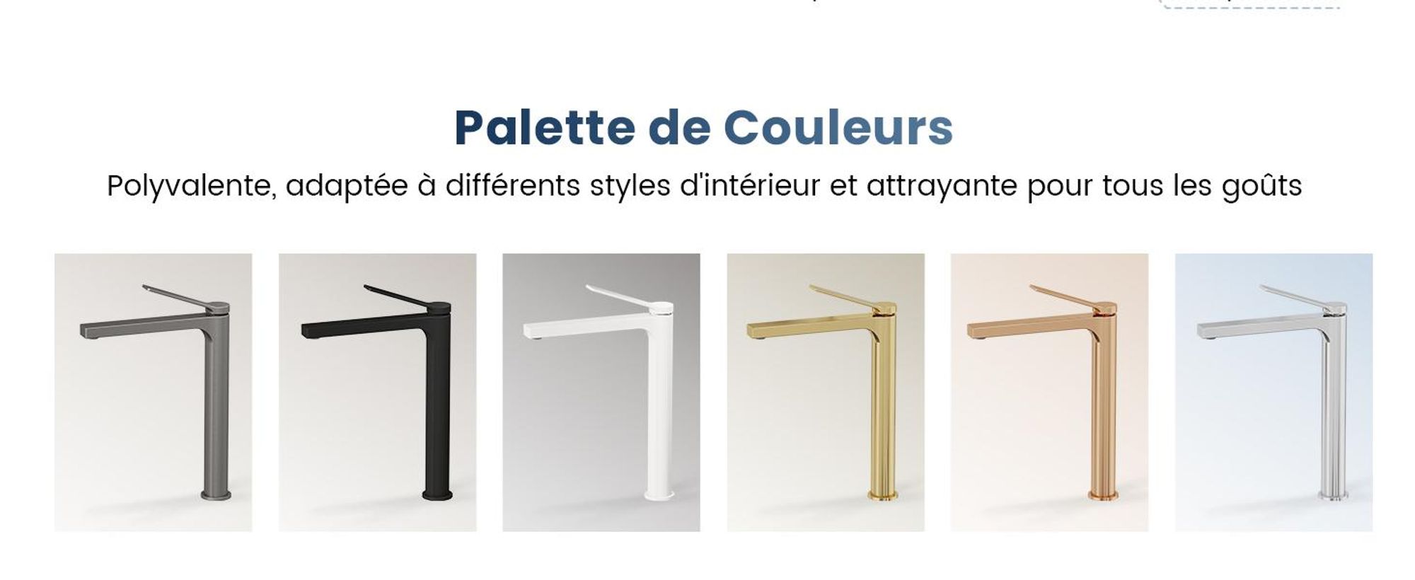 EMKE Robinet de salle de bain chromé 335x233x46mm, laiton, cartouche céramique, robinet de salle de bain, mitigeur de lavabo, mitigeur de lavabo