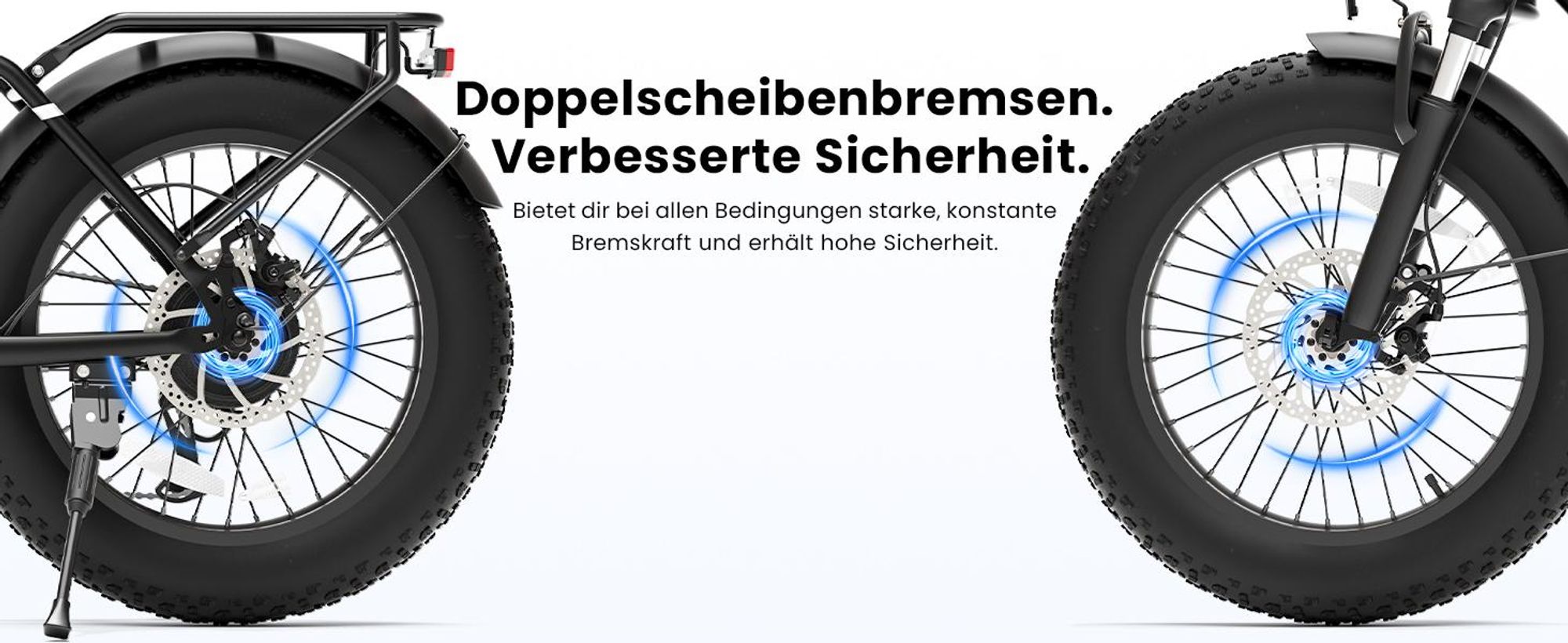 Touroll S3 Faltbares E-Bike 20×3.0 Zoll Fatbike, 65 km Reichweite, 450W Peak, Shimano 7-Gang