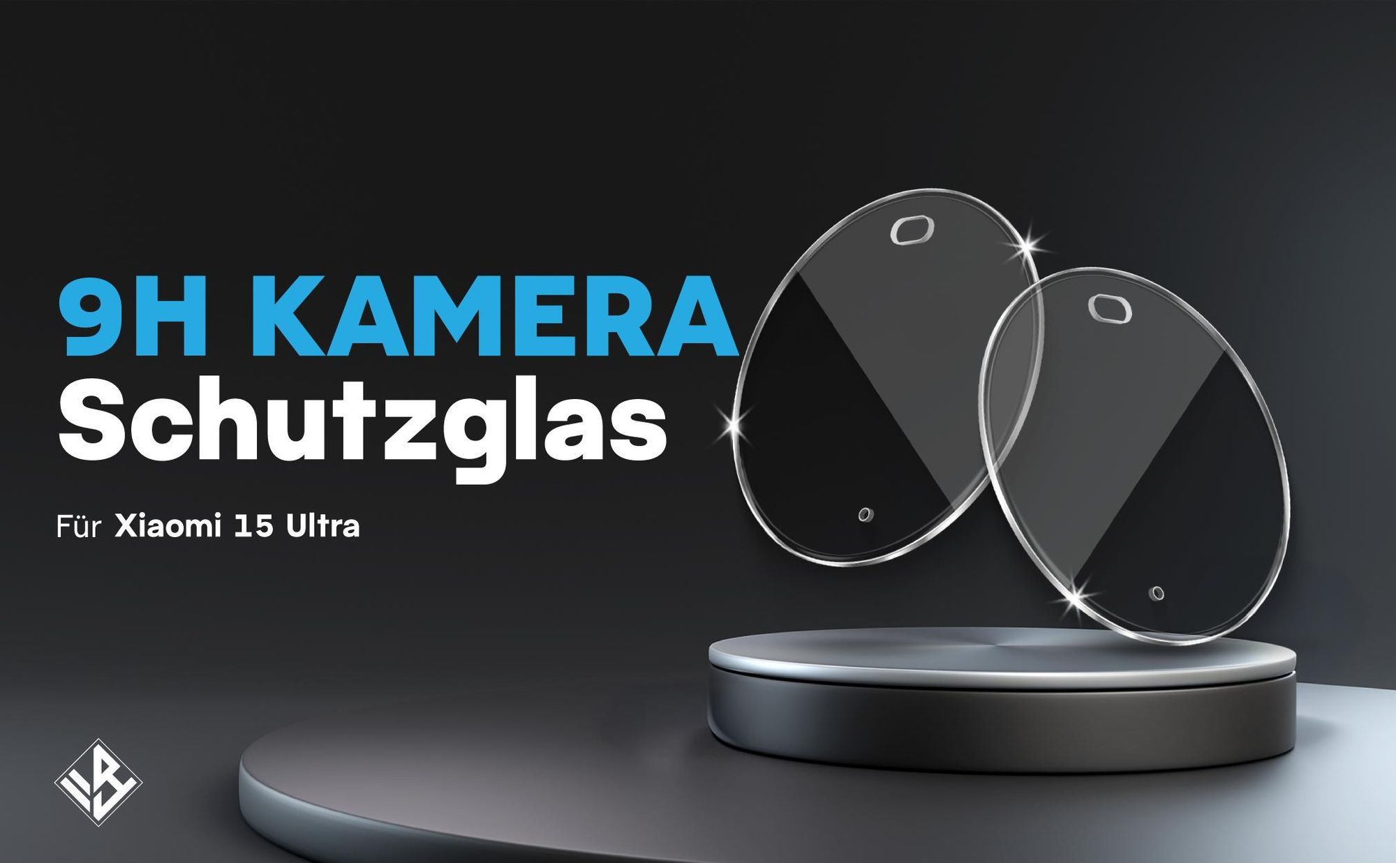 2er Set Kameraschutzglas für Xiaomi 15 Ultra in 9H Härte