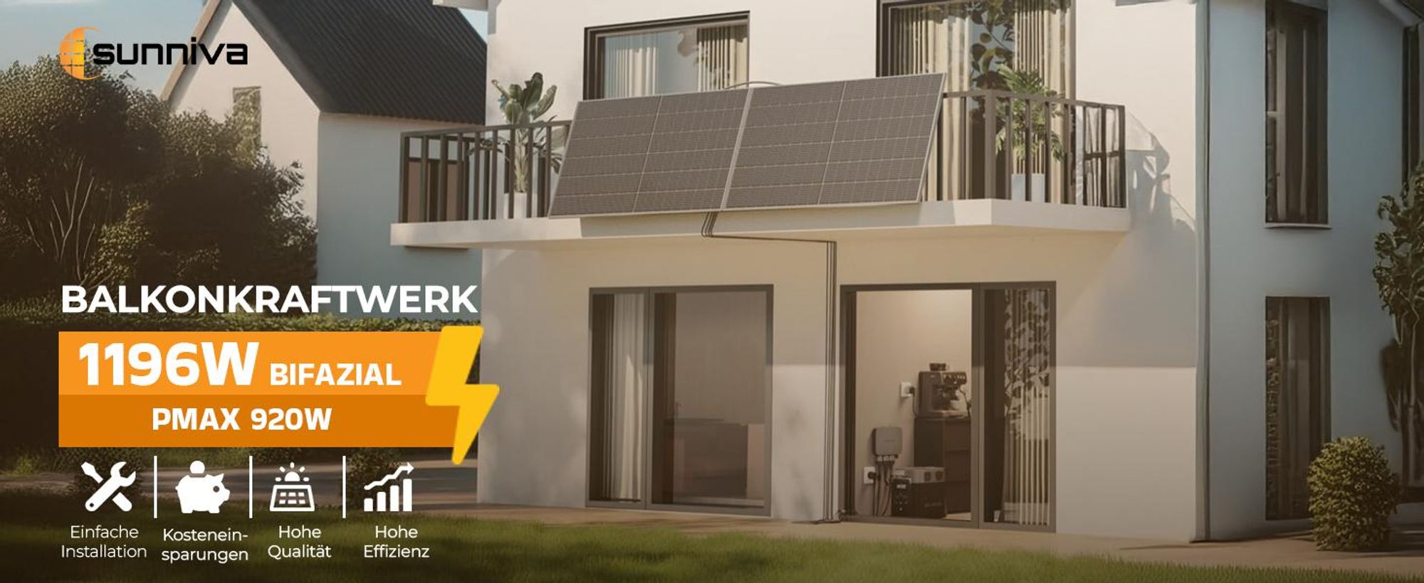 Sunniva Balkonkraftwerk 920W