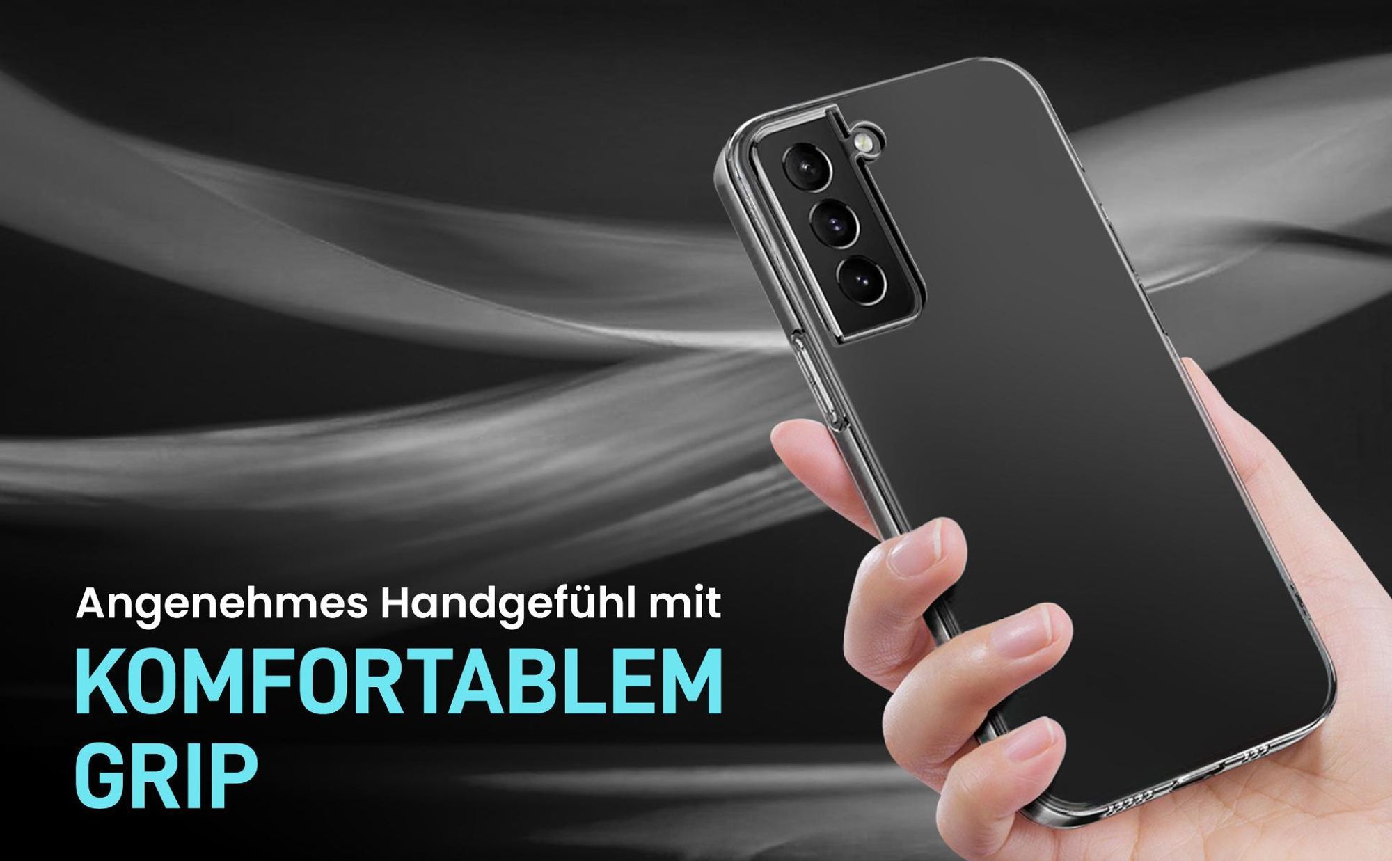 Case für Samsung Galaxy S22 aus strapazierfähigem und schmutzabweisendem Material